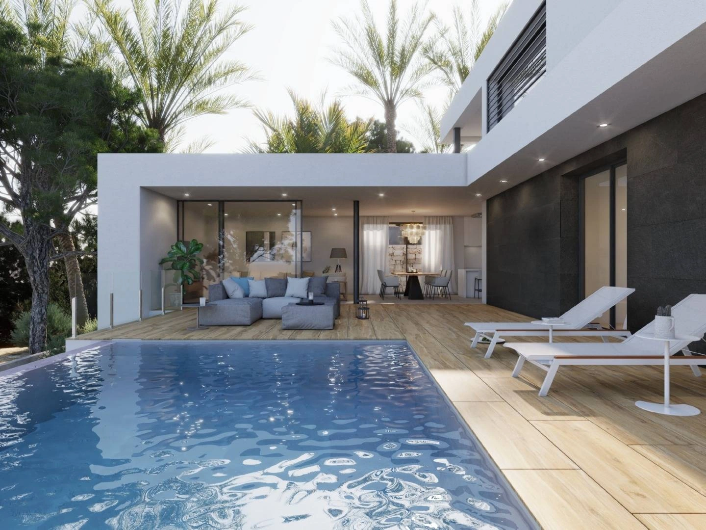 Luxury villa for sale in a unique setting in the Cumbre del Sol urbanization, Costa Blanca.