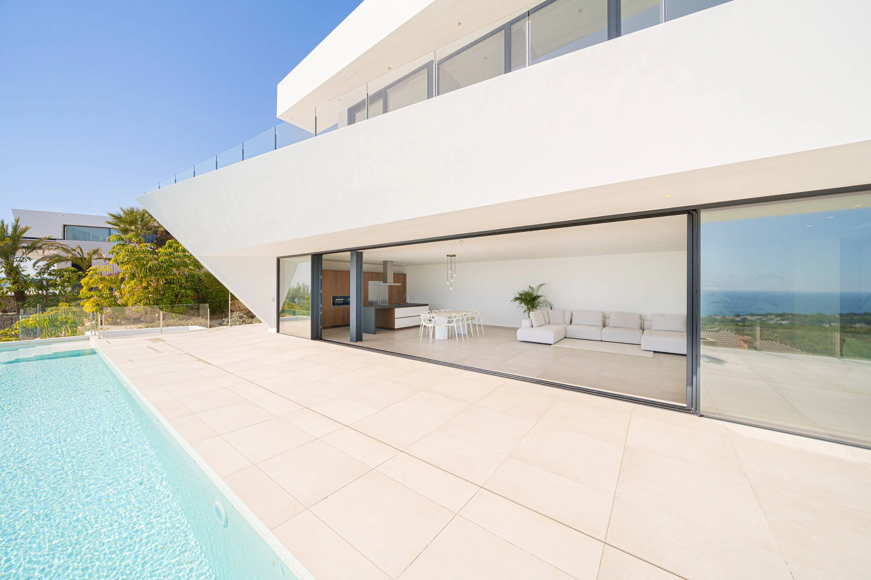PG6349 - Villa Luna Azul - Vues panoramiques incroyables sur la mer et le Peñon de Ifach. Benissa.