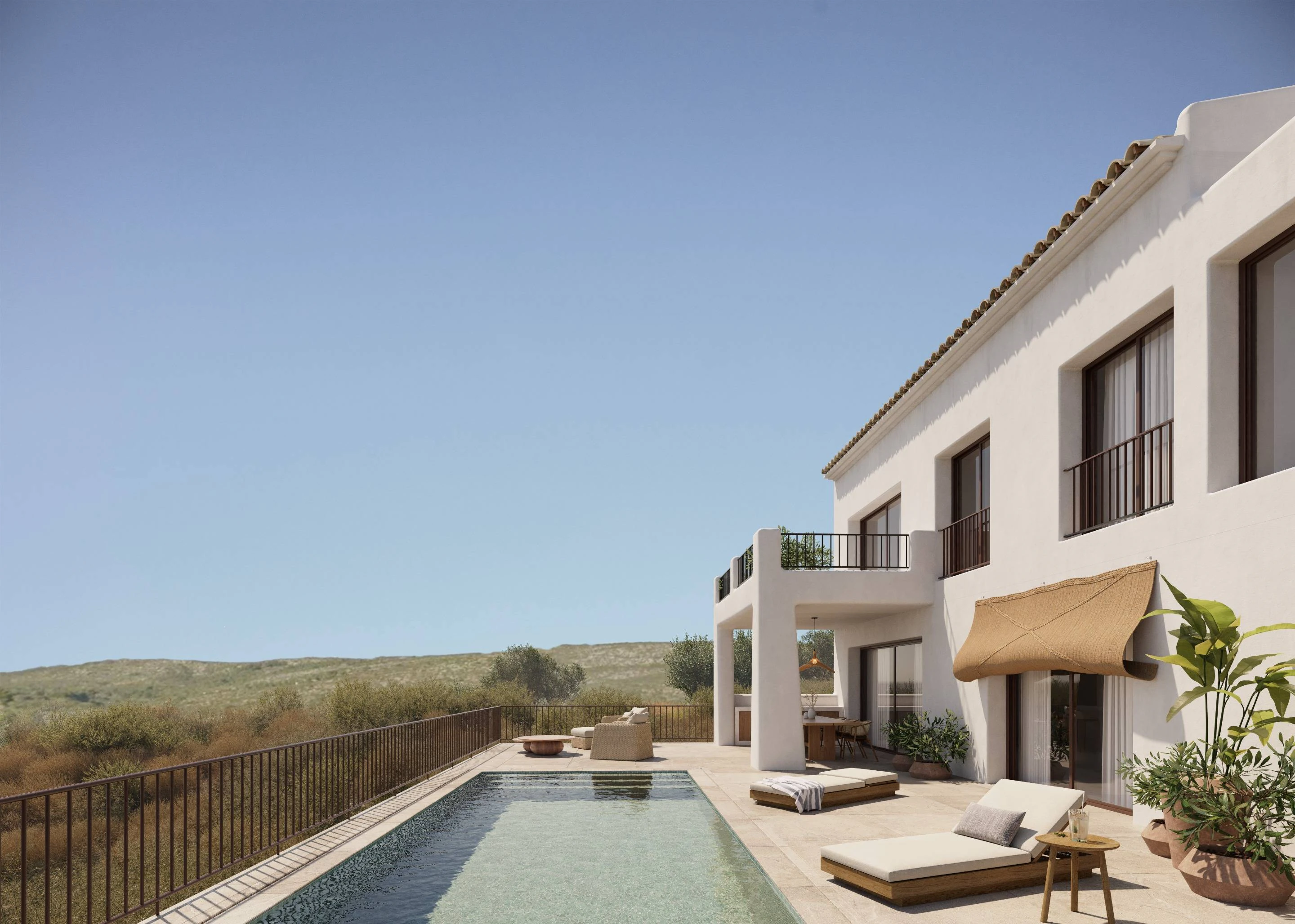 Elegancia mediterránea - Villa de nueva construcción a la venta en Alcalalí