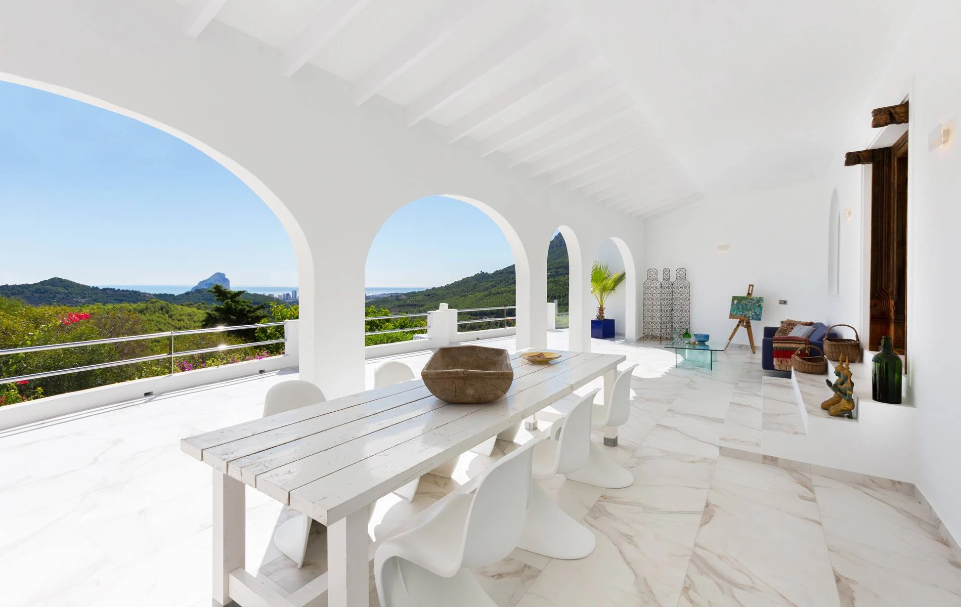 NC6646 - Villa Bernia. Un paradis en montagne avec vue sur la mer à vendre à Benissa.