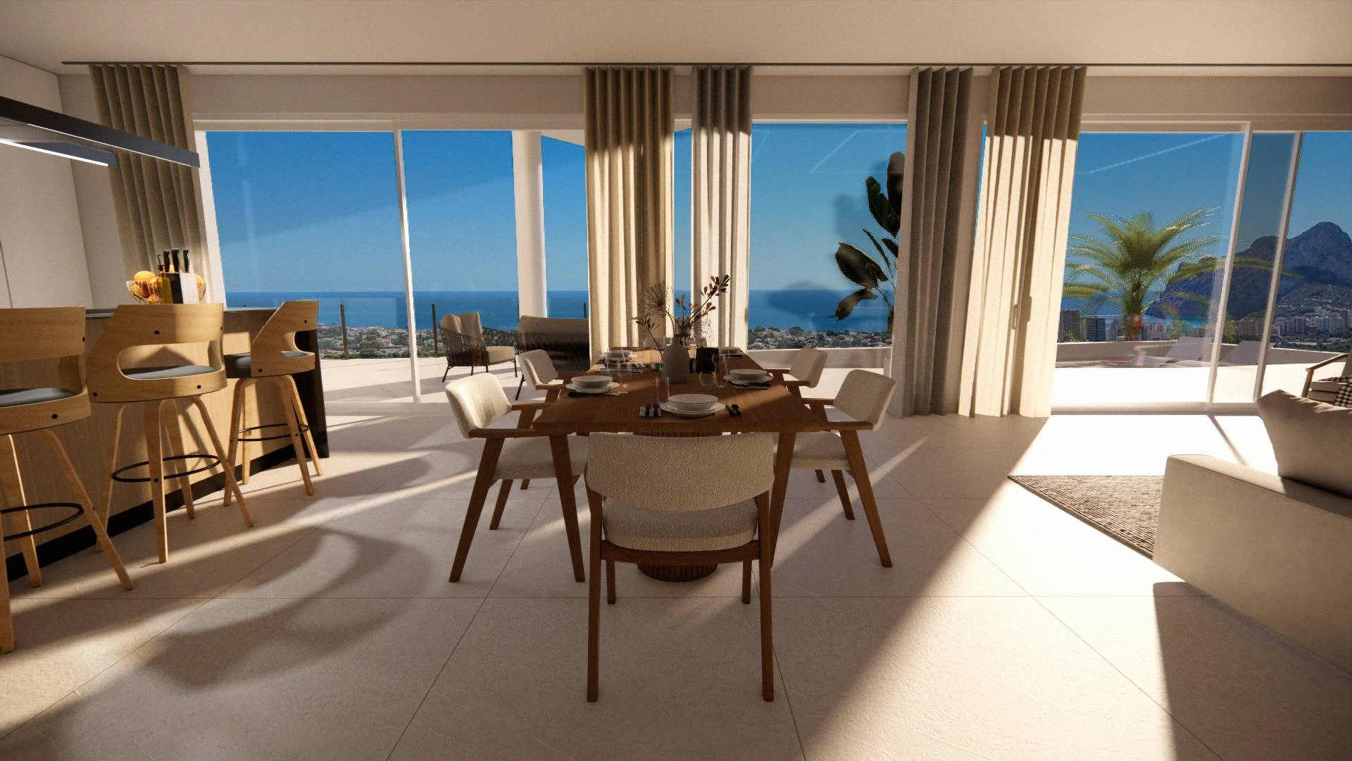 PG5268A - Villa Halley - Spectaculaire villa de luxe à vendre avec vue panoramique sur Calpe