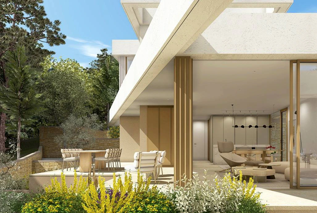 DG6720 - Villa Tossal. Villa neuve à vendre à Dénia - actuellement en construction.