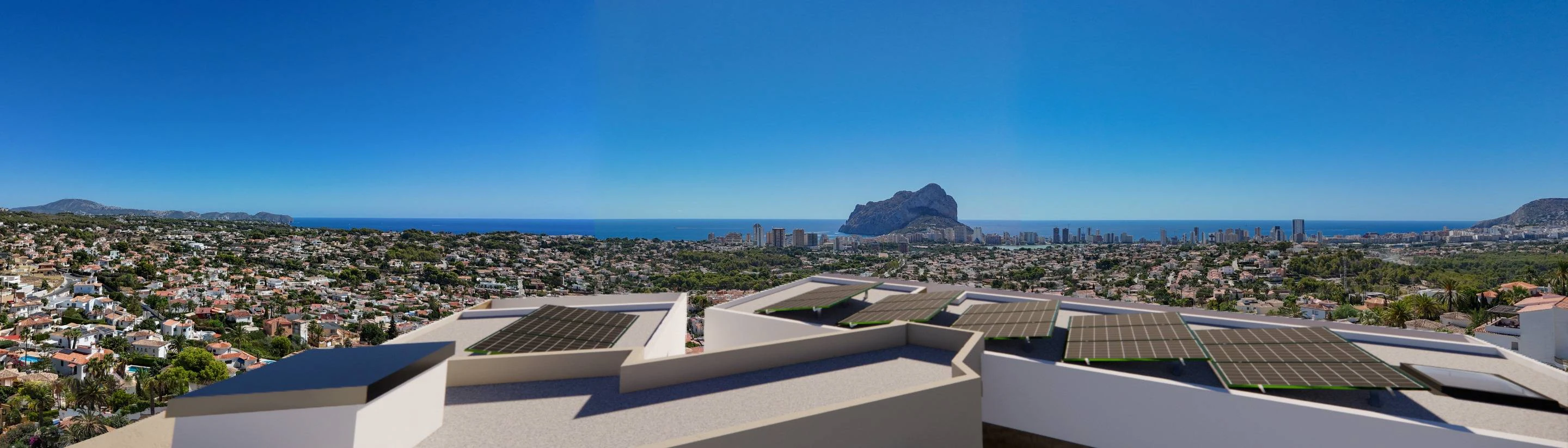 PG5268A - Villa Halley - Spectaculaire villa de luxe à vendre avec vue panoramique sur Calpe