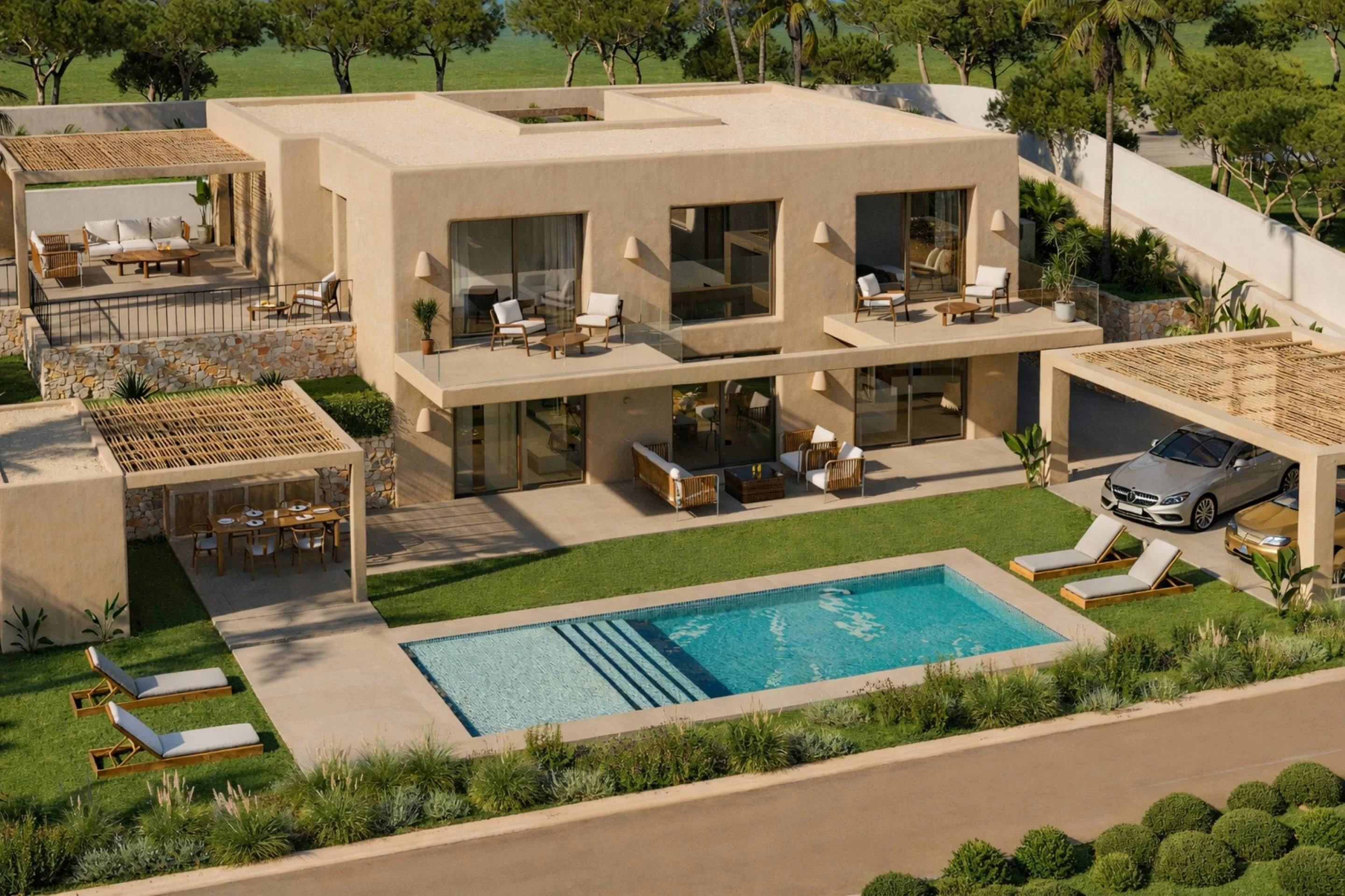 NC6716 - Villa Malte. Nouvelle Villa contemporaine à vendre à Cap Marti Javea