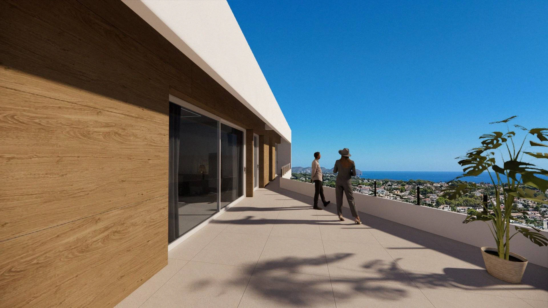PG5268A - Villa Halley - Spectaculaire villa de luxe à vendre avec vue panoramique sur Calpe