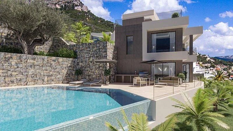 PG6664A - Villa de luxe avec vue panoramique sur la mer à Calpe