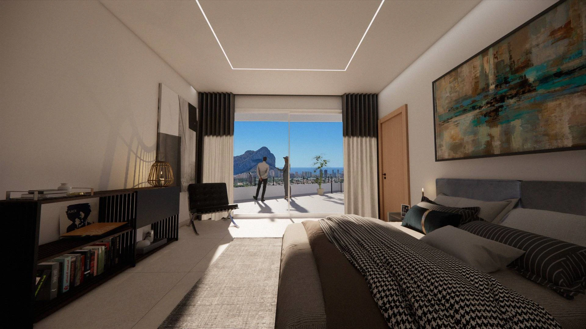 PG5268A - Villa Halley - Spectaculaire villa de luxe à vendre avec vue panoramique sur Calpe