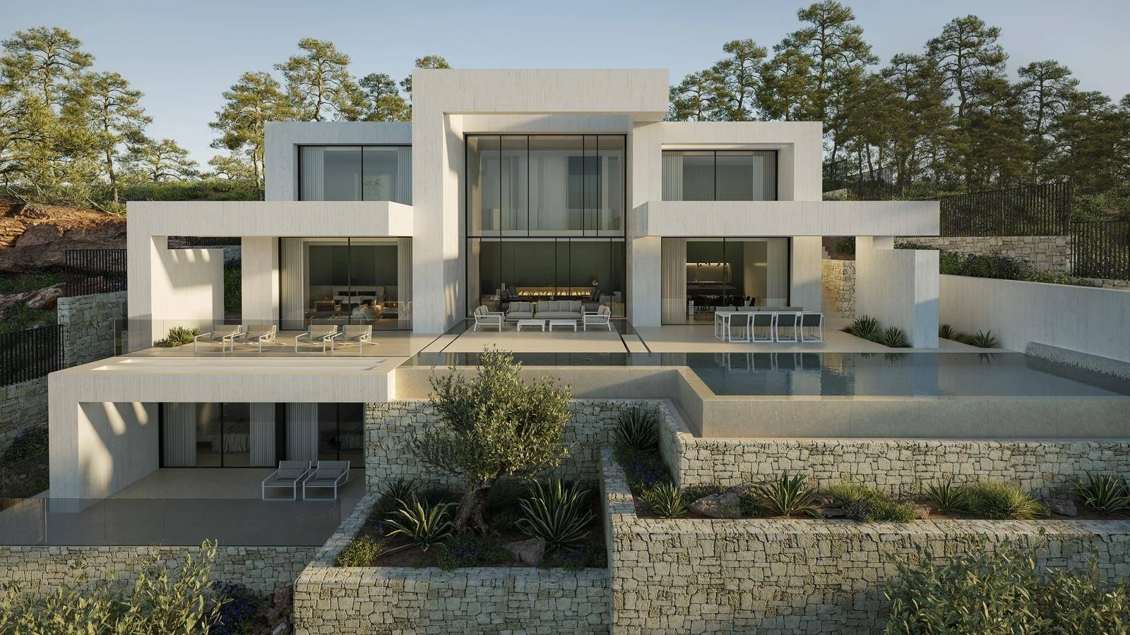 Villa Granadella, lujosa villa con vistas al mar en venta en Jávea