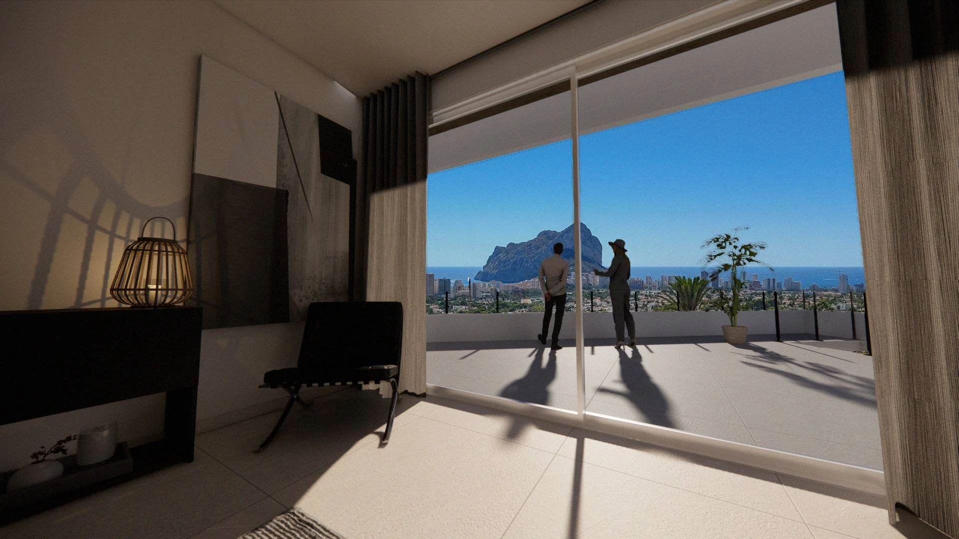 PG5268A - Villa Halley - Spectaculaire villa de luxe à vendre avec vue panoramique sur Calpe