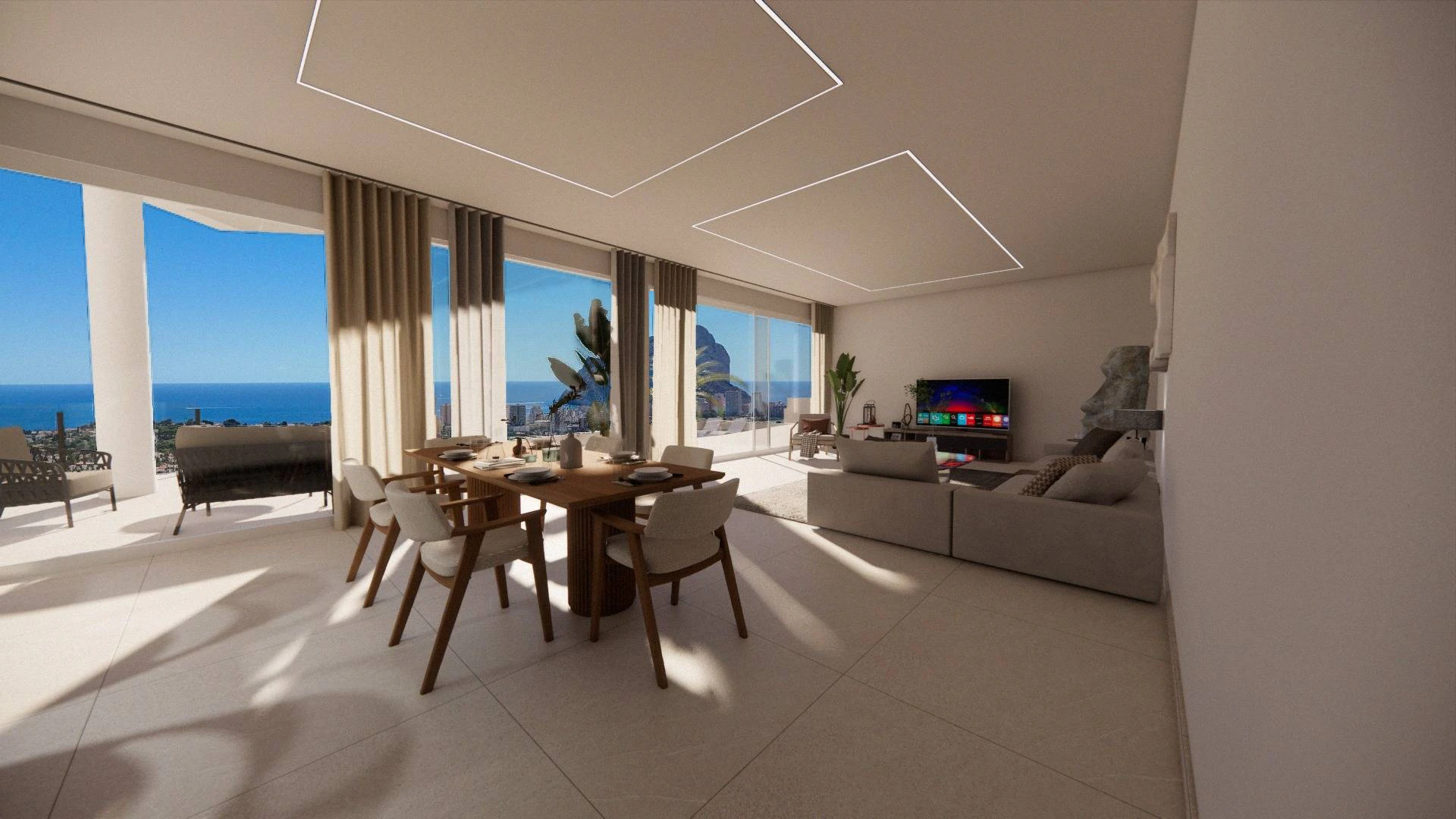 PG5268A - Villa Halley - Spectaculaire villa de luxe à vendre avec vue panoramique sur Calpe