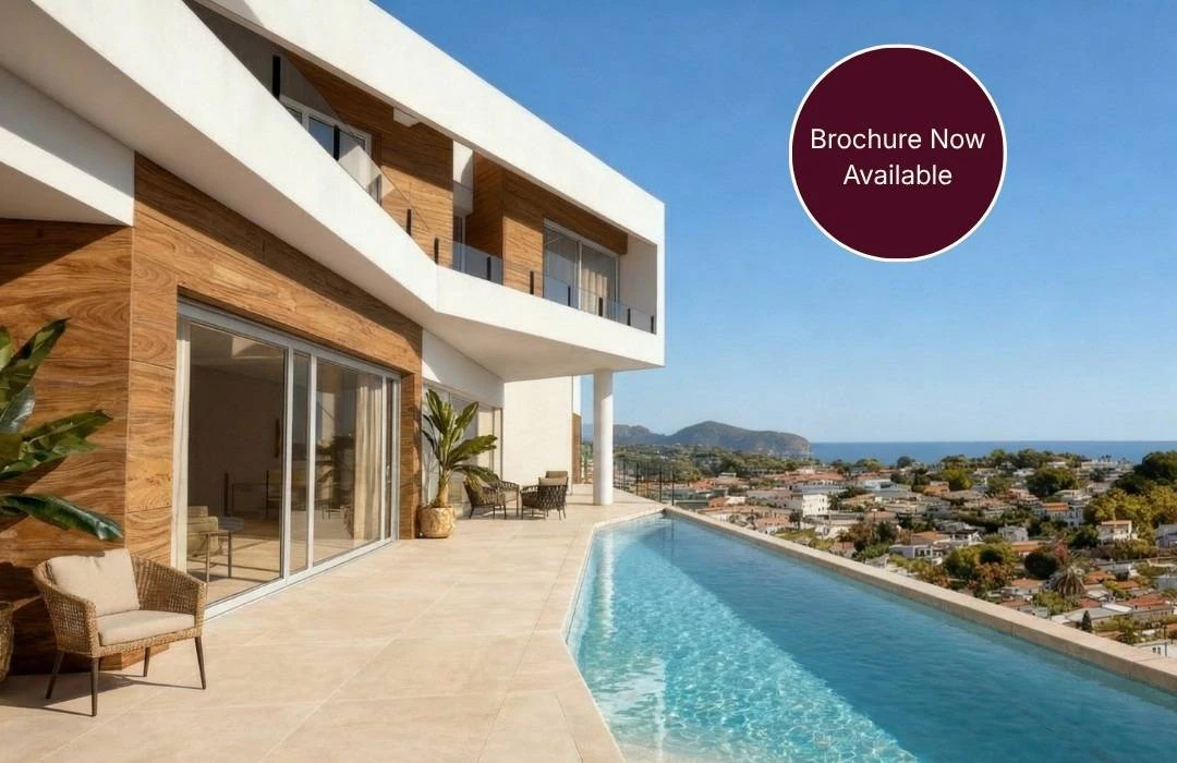 PG5268A - Villa Halley - Spectaculaire villa de luxe à vendre avec vue panoramique sur Calpe