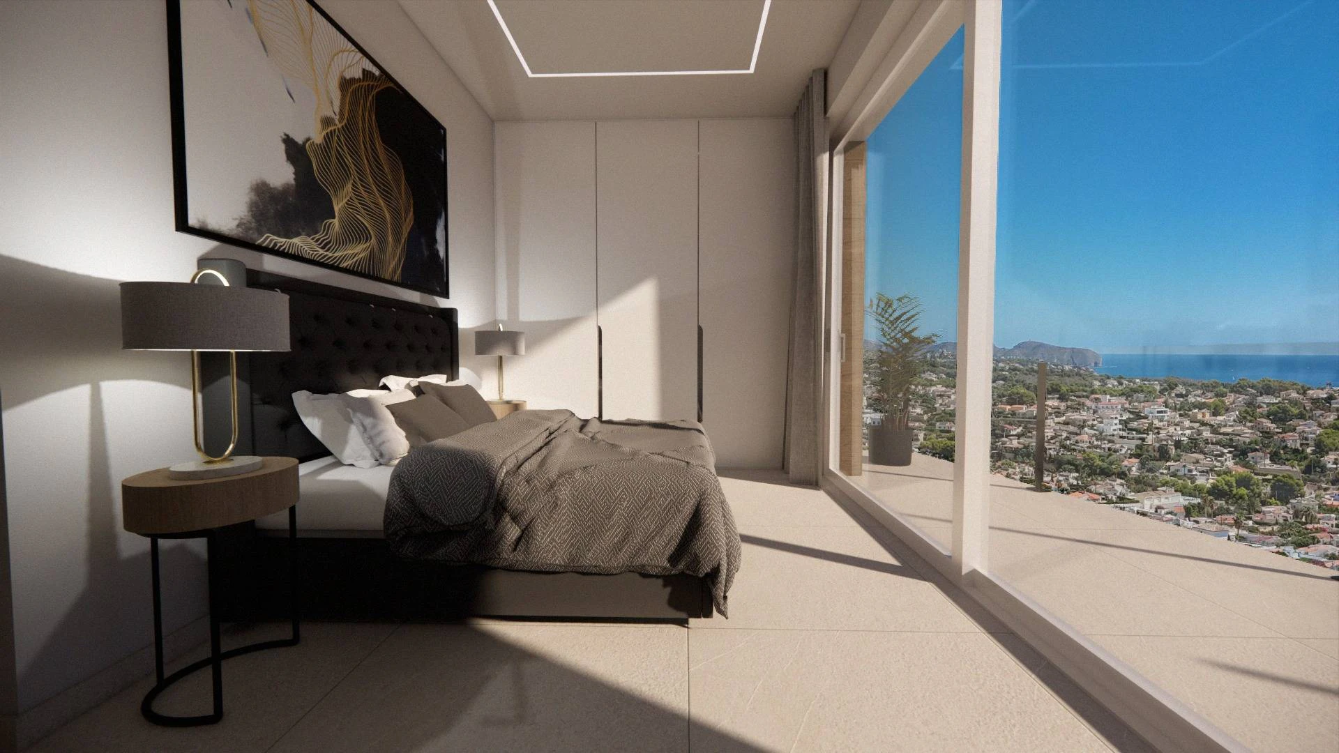 PG5268A - Villa Halley - Spectaculaire villa de luxe à vendre avec vue panoramique sur Calpe