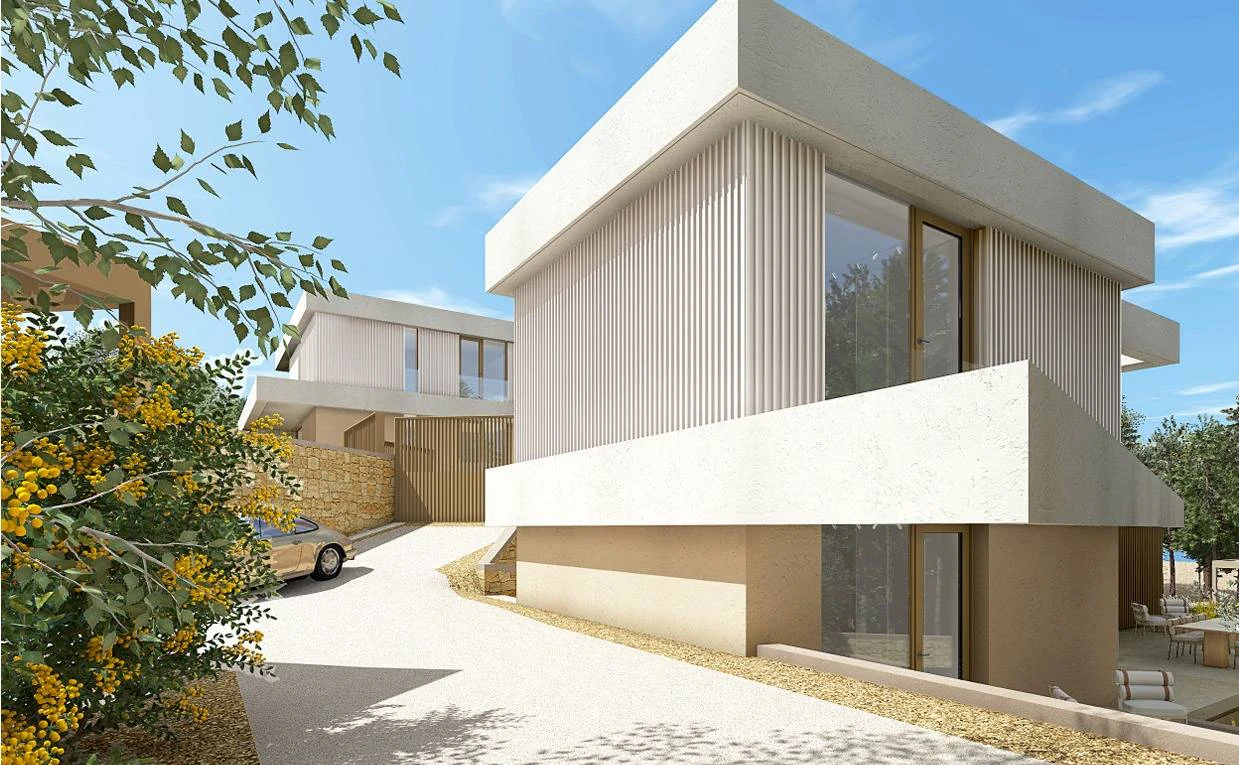 DG6720 - Villa Tossal. Villa neuve à vendre à Dénia - actuellement en construction.