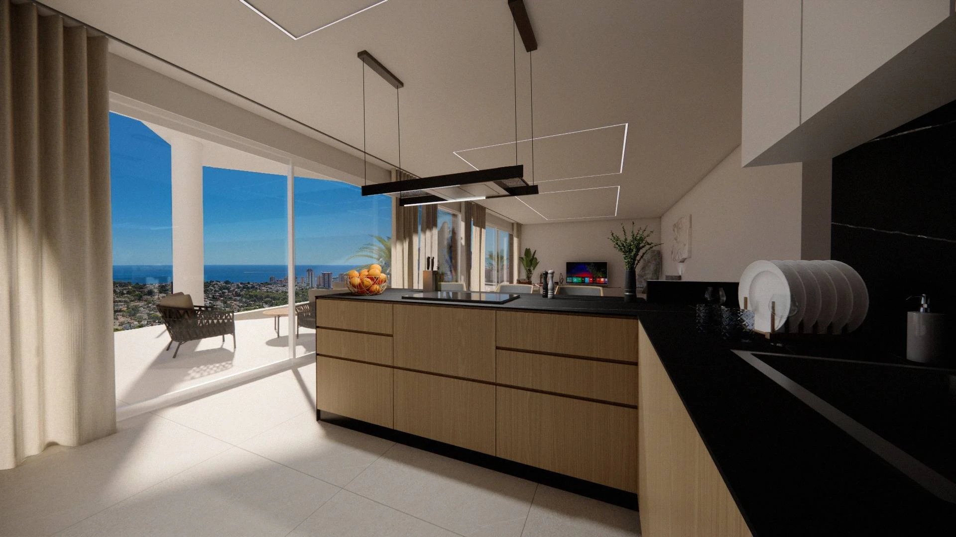 PG5268A - Villa Halley - Spectaculaire villa de luxe à vendre avec vue panoramique sur Calpe