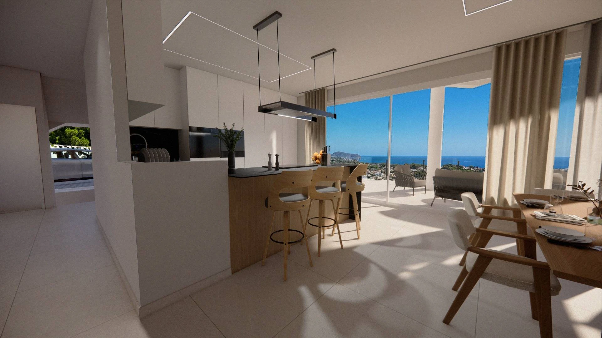 PG5268A - Villa Halley - Spectaculaire villa de luxe à vendre avec vue panoramique sur Calpe