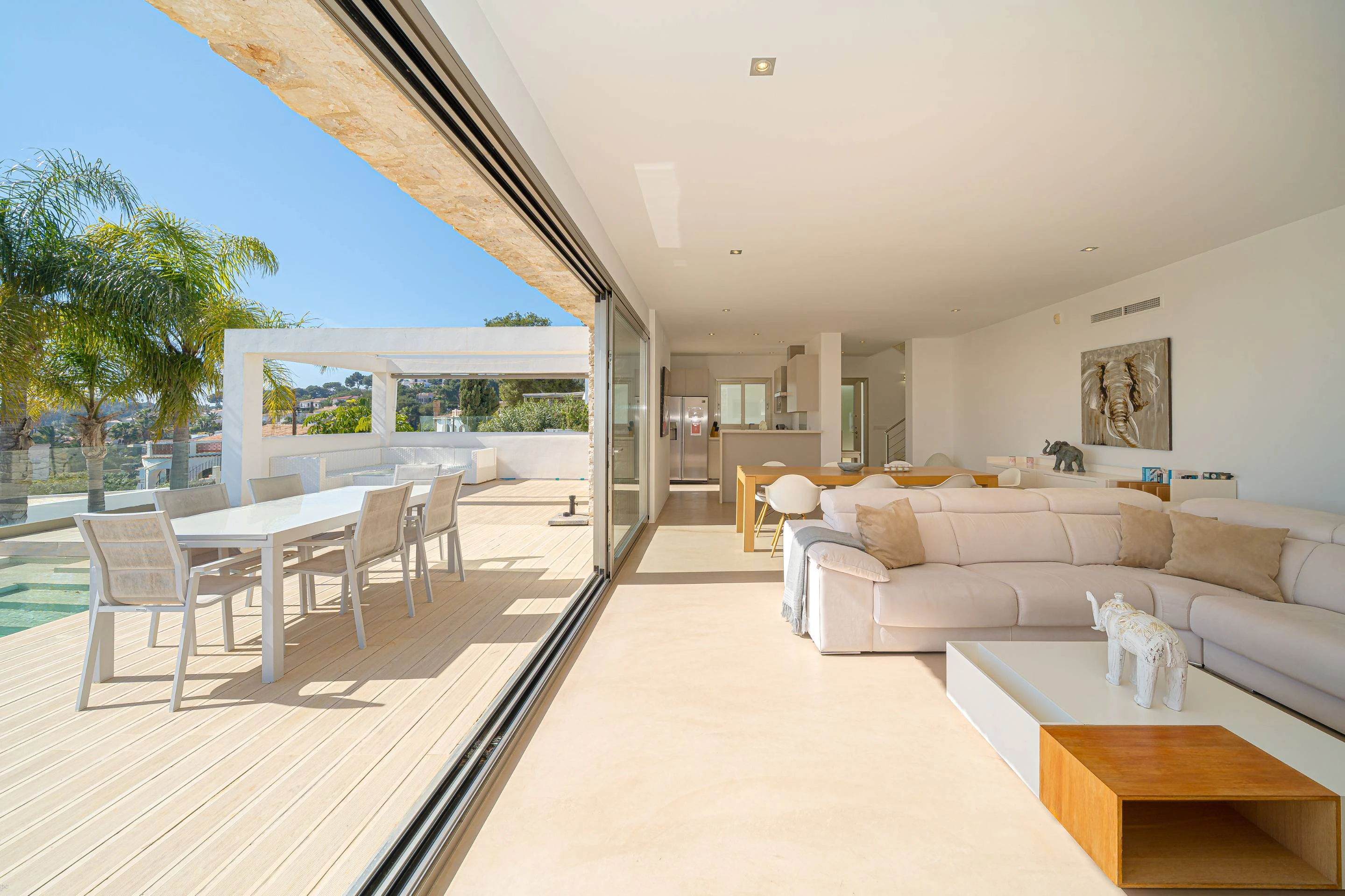 NC6713 - Villa Marian, villa moderne avec vue sur la mer à vendre à Javea, Balcon al Mar