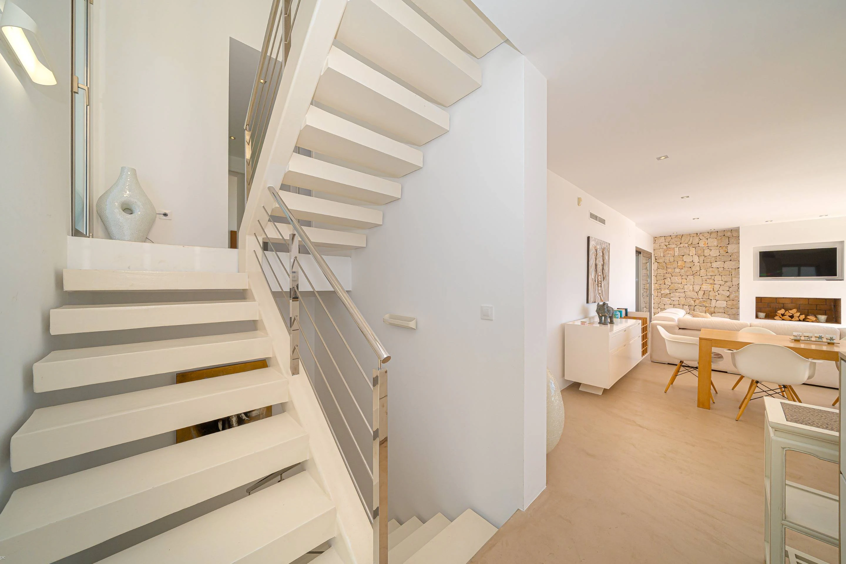 NC6713 - Villa Marian, villa moderne avec vue sur la mer à vendre à Javea, Balcon al Mar