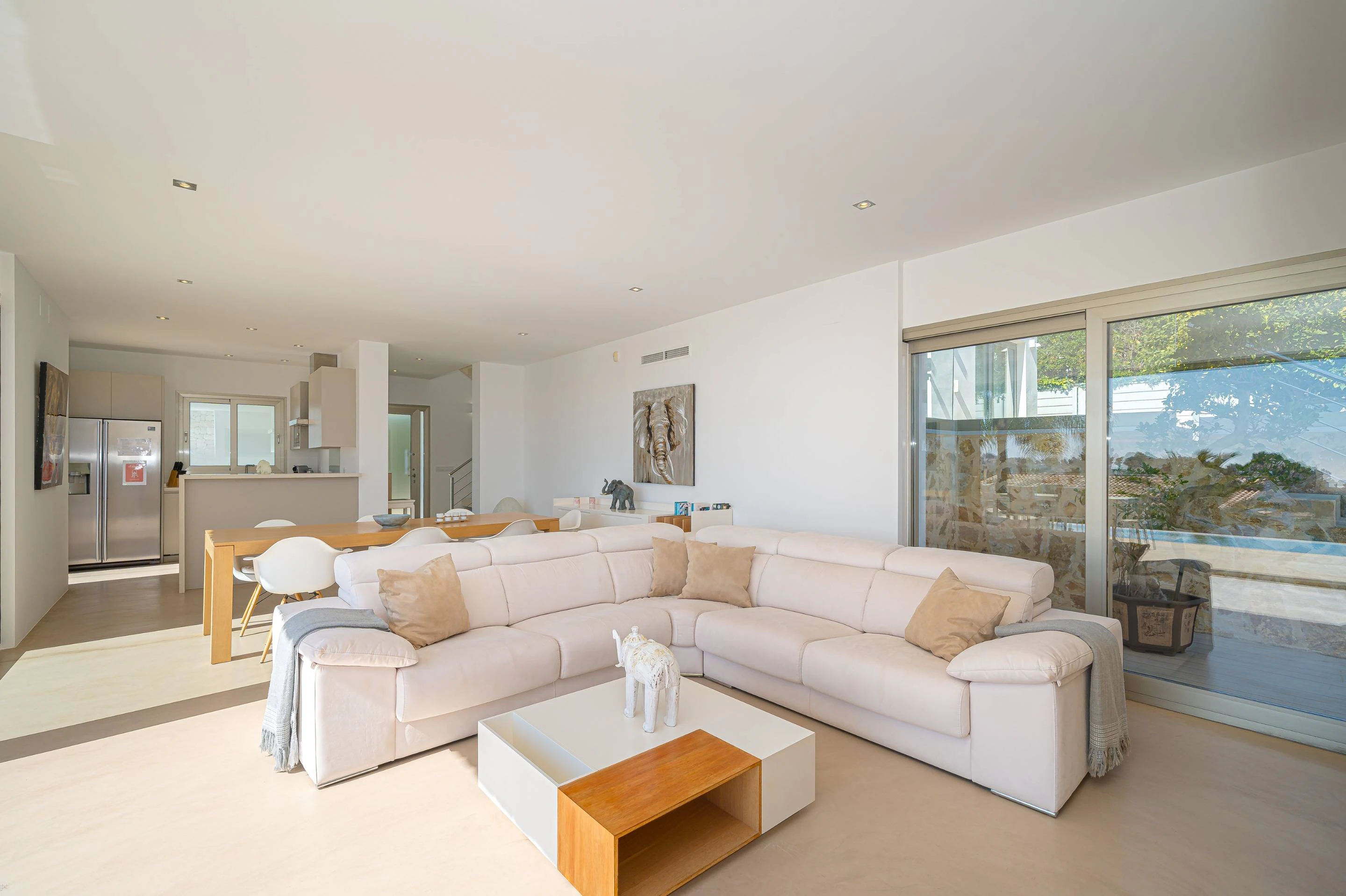 NC6713 - Villa Marian, villa moderne avec vue sur la mer à vendre à Javea, Balcon al Mar