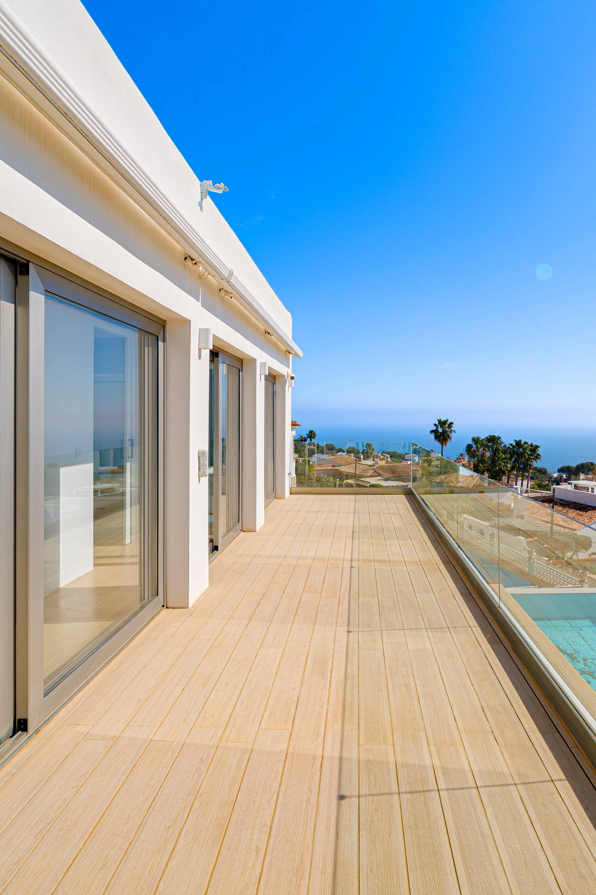 NC6713 - Villa Marian, villa moderne avec vue sur la mer à vendre à Javea, Balcon al Mar