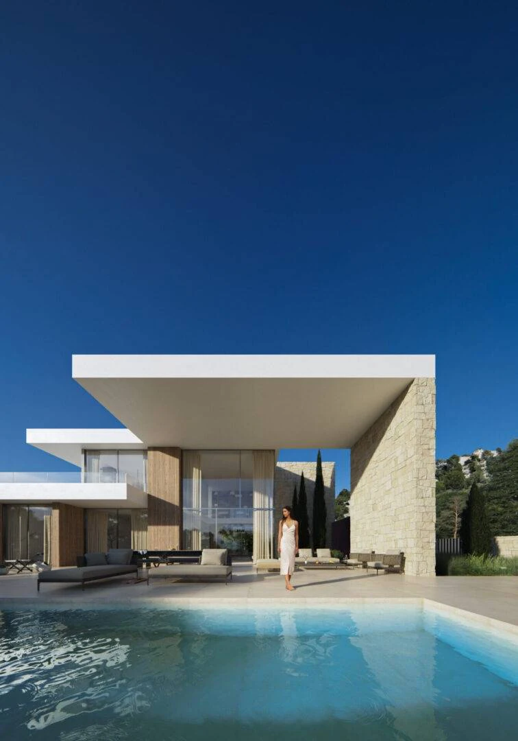 Villa Fanadix, villa con vistas al mar en venta en Moraira