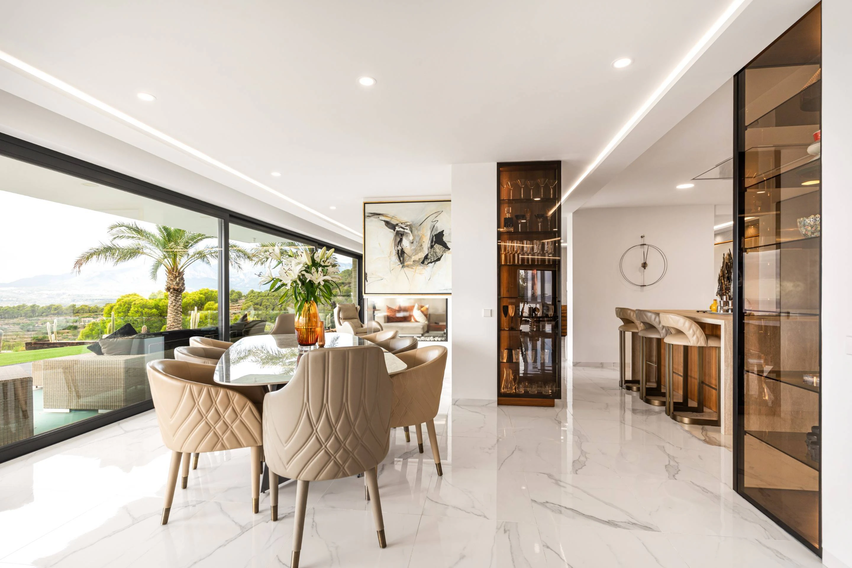 NC6658 - Villa Luna. Luxe woning te koop in Altea met panoramisch uitzicht.