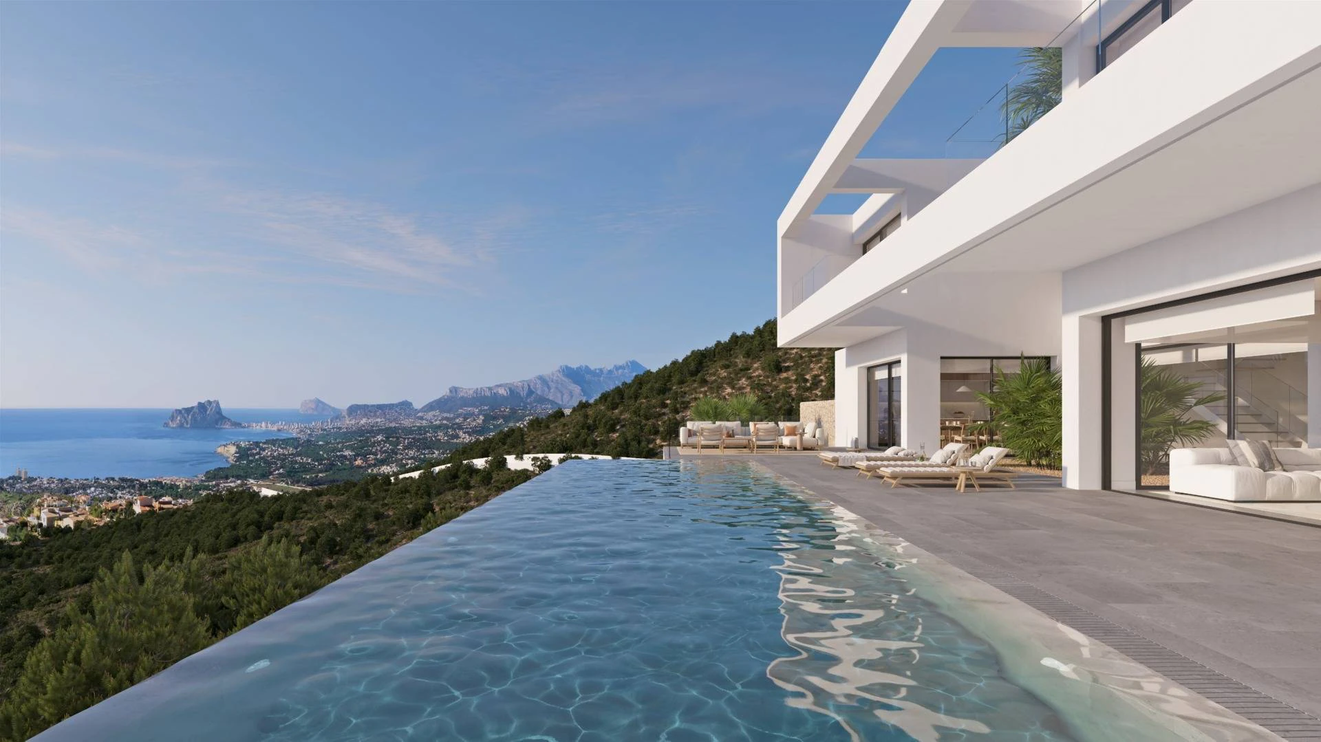 DG5266 - Nieuwe villa met spectaculaire zeezichten te koop in Benissa, Costa Blanca