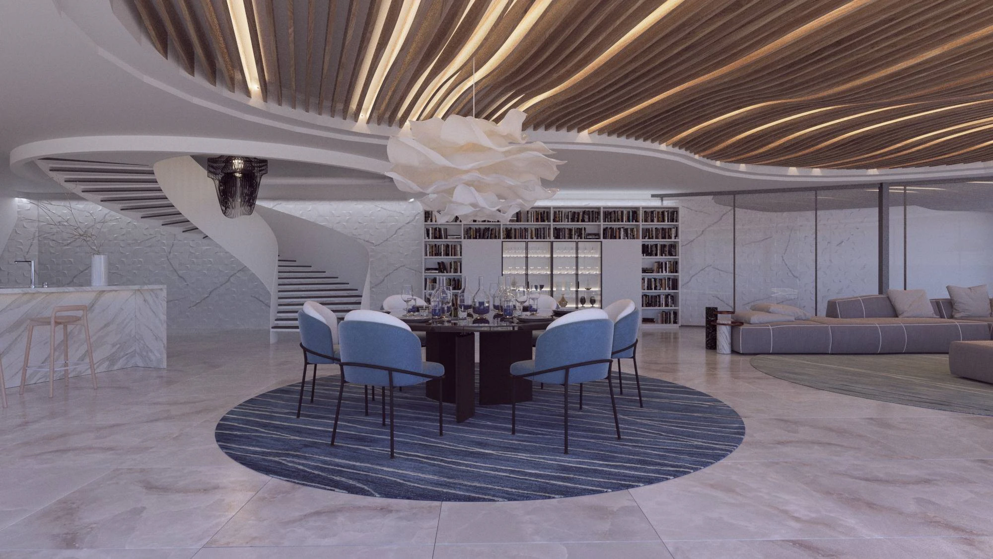 DG6014A - Ongelooflijke nieuwe villa met panoramisch uitzicht op zee te koop in Javea