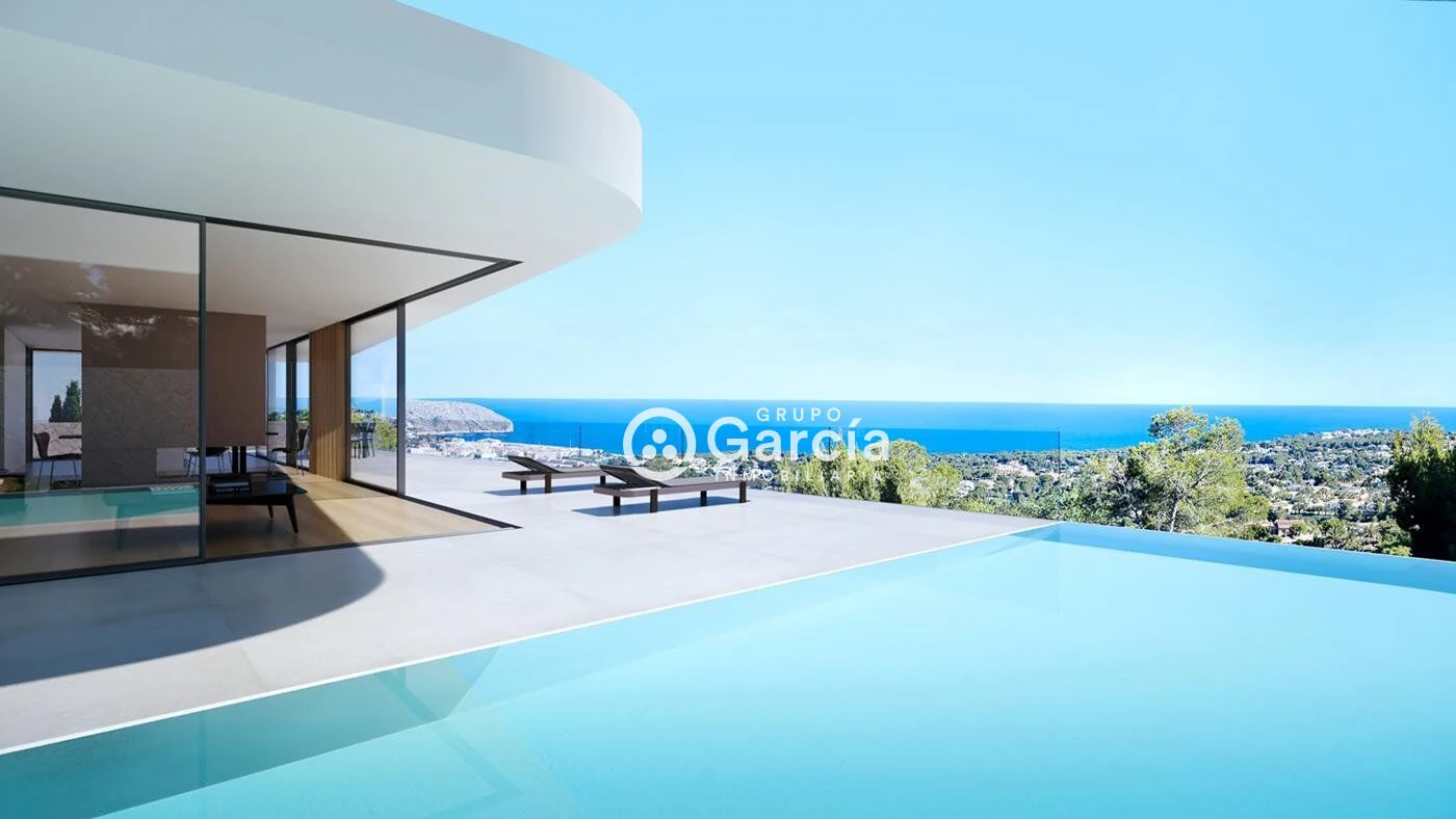 Se vende villa de lujo con vistas panorámicas al mar en Moraira GG6037A