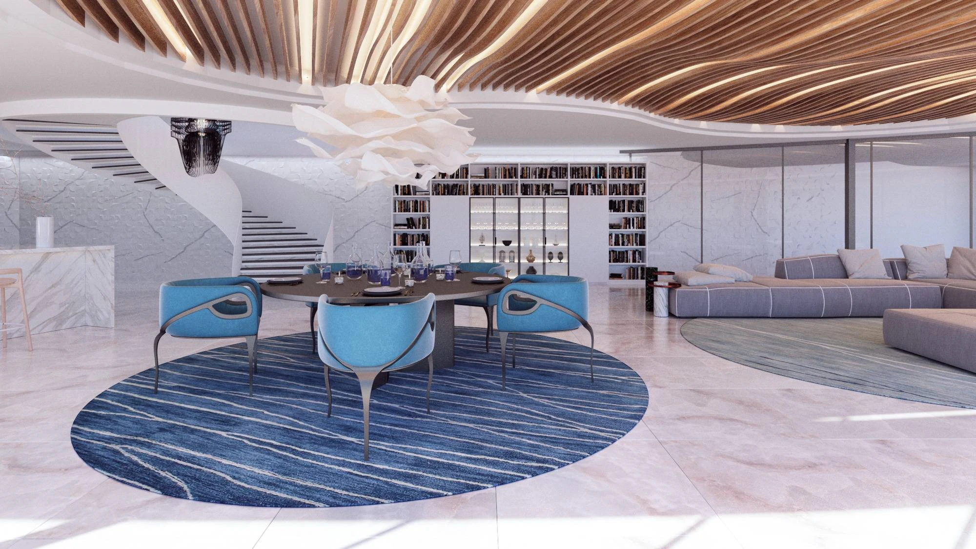 DG6014A - Ongelooflijke nieuwe villa met panoramisch uitzicht op zee te koop in Javea
