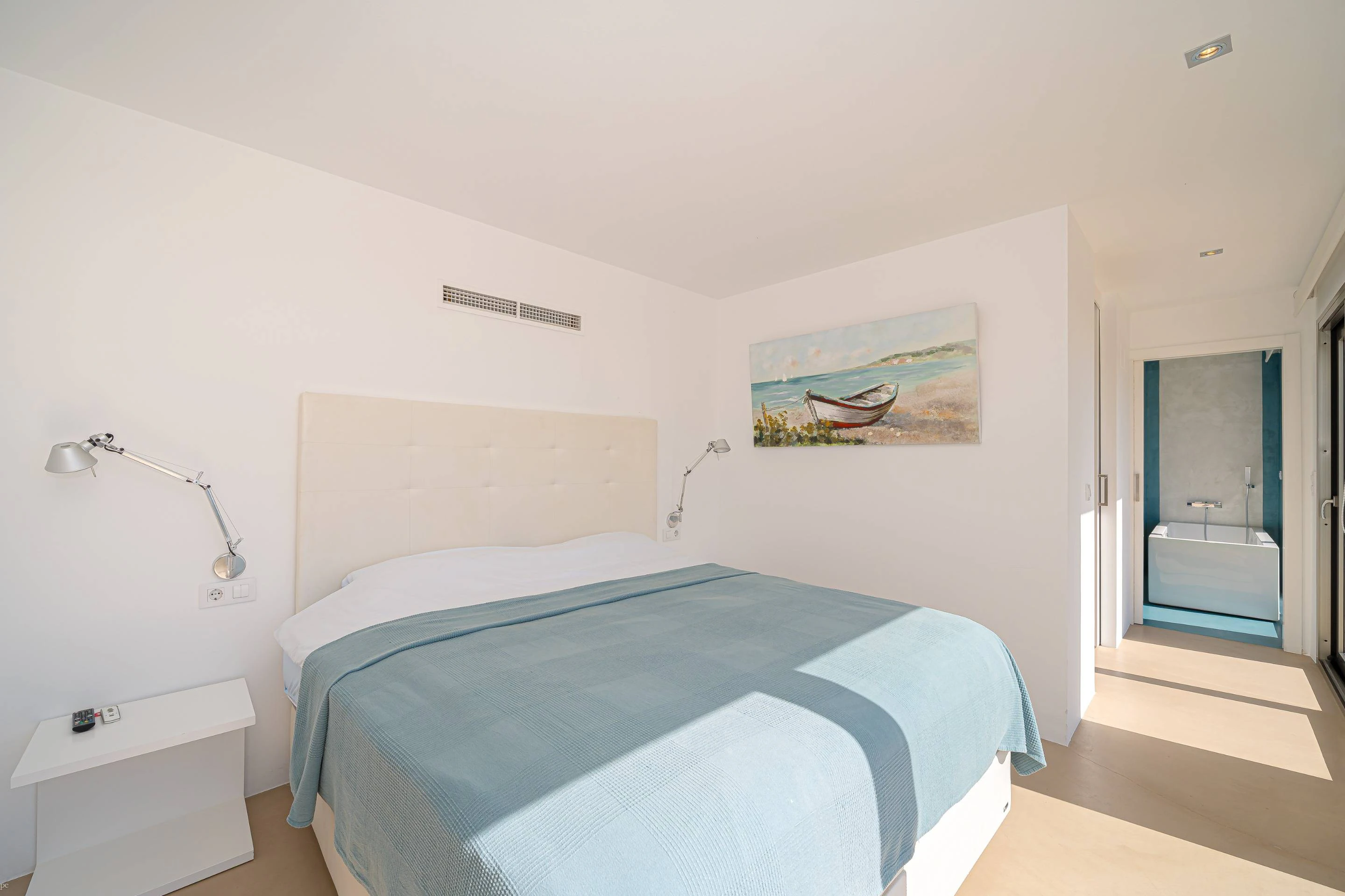 NC6713 - Villa Marian, moderne villa met zeezicht te koop in Javea, Balcon al Mar