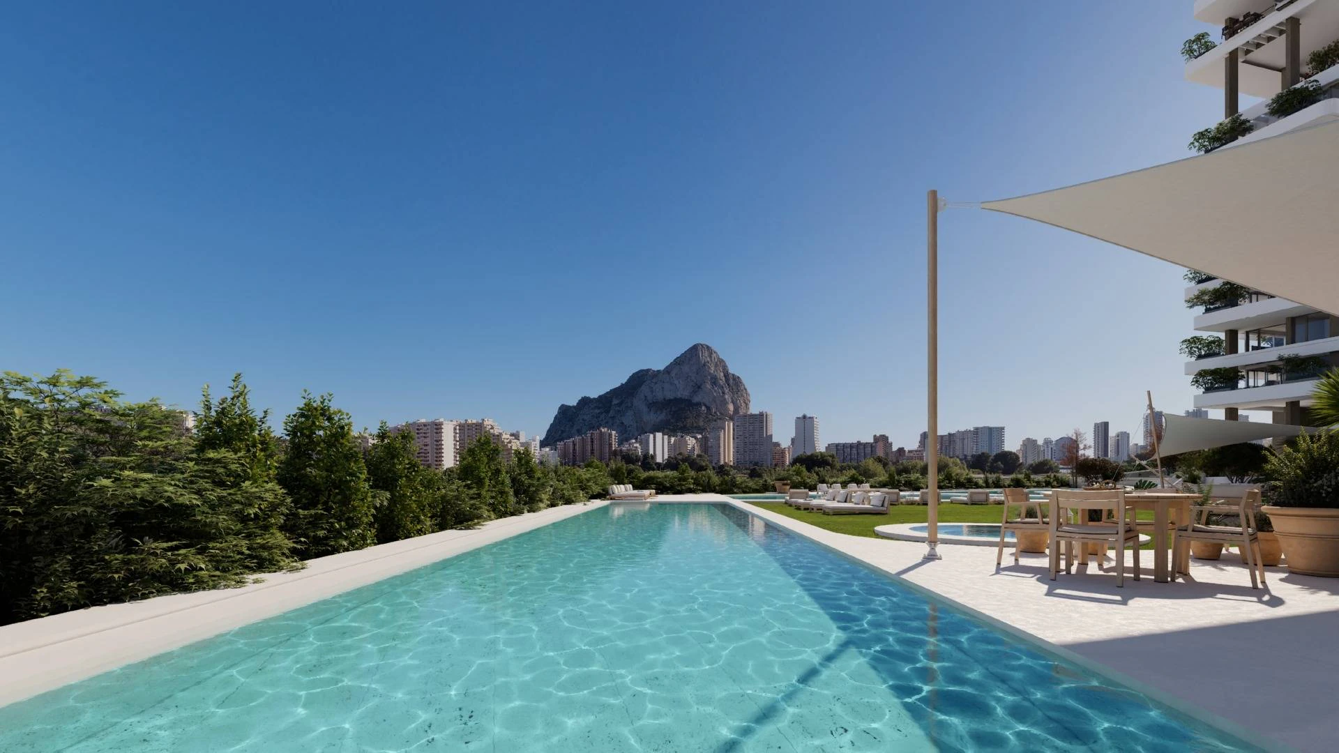 Apartamento de 2 dormitorios de lujo a la venta en Calpe – Exclusividad junto al Mediterráneo