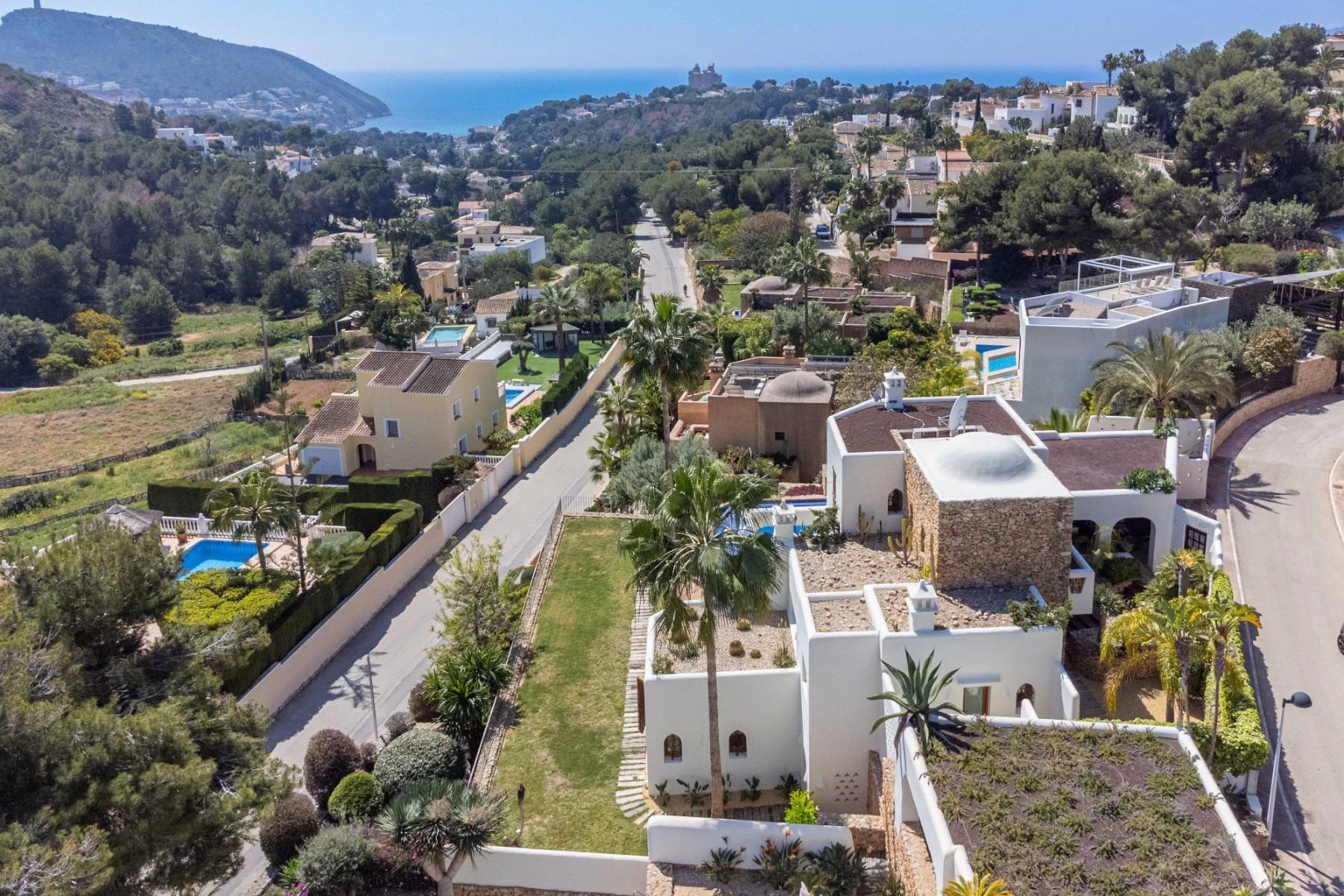 NC5264 - Villa in Mediterrane Finca Stijl met Uitzicht op Zee in Moraira