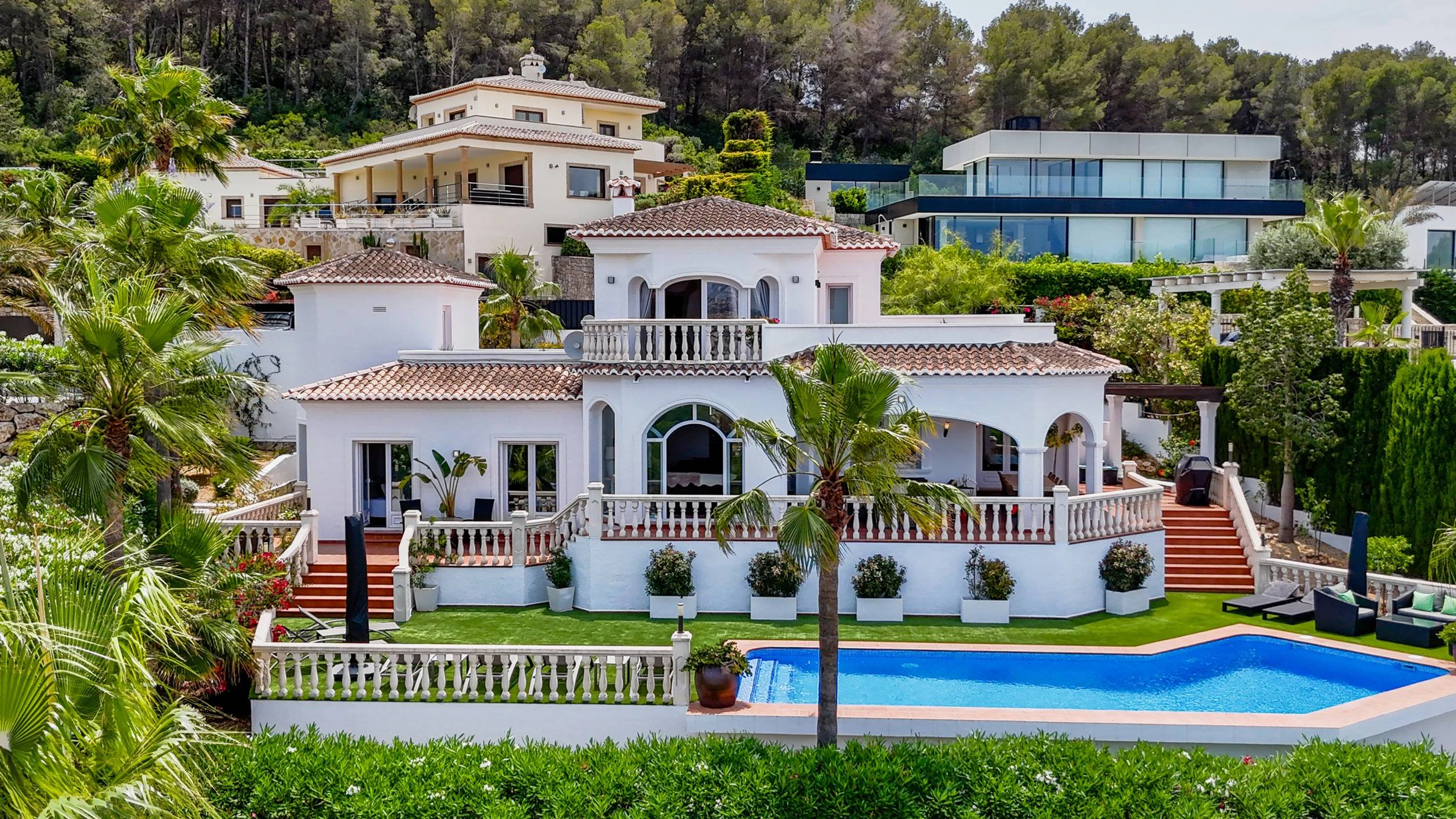 NC6697 - Villa Montgo. Villa te koop in Jávea met panoramisch uitzicht.