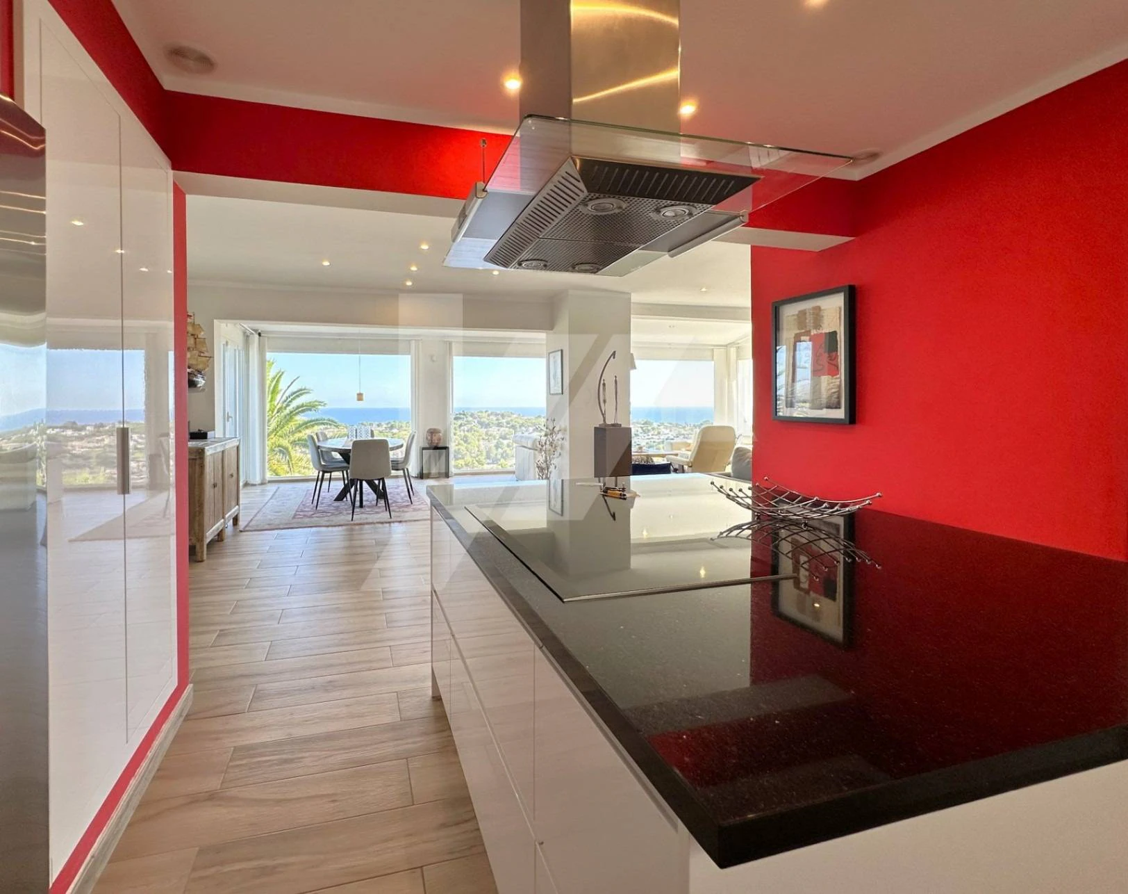 Villa Mirador. Villa en venta en Moraira con vistas panorámicas al mar.