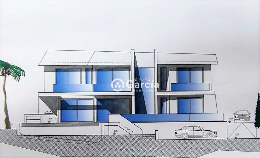 Nuevo proyecto de villa con vistas al mar en venta en Calpe