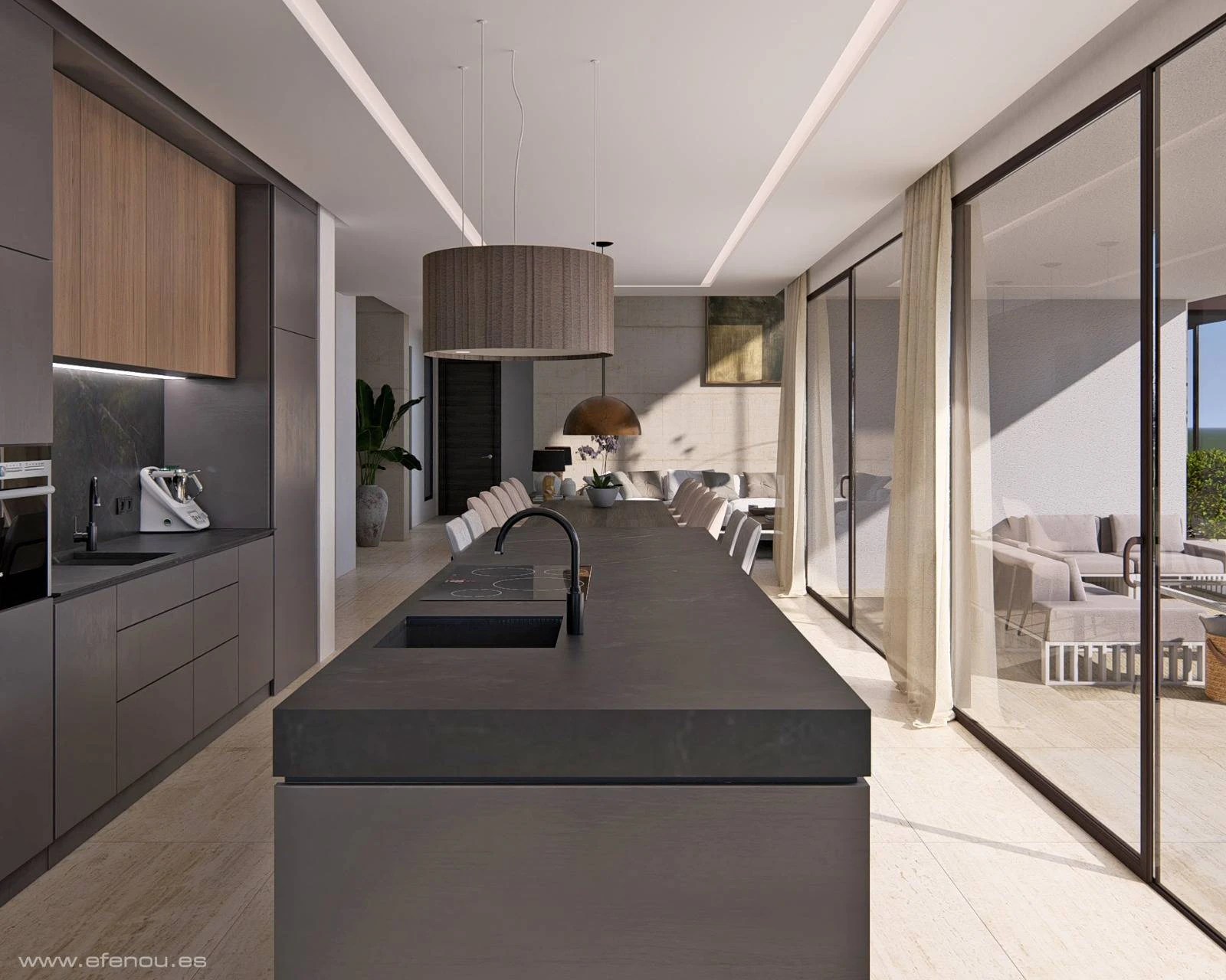NC6702 - Villa Ermita. Nieuwe luxe villa te koop in Jávea met vrij uitzicht.