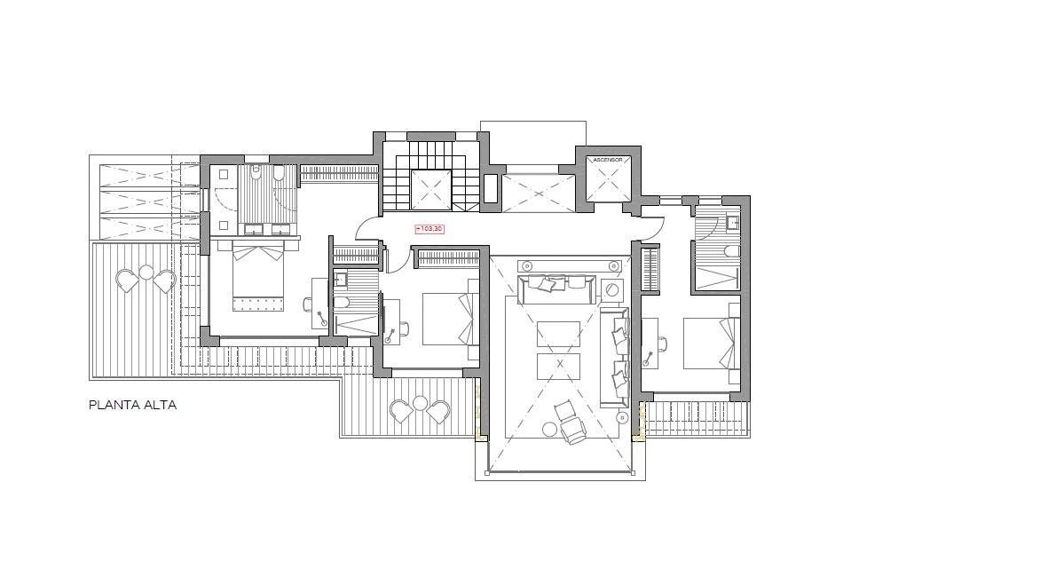 NC6702 - Villa Ermita. Nieuwe luxe villa te koop in Jávea met vrij uitzicht.