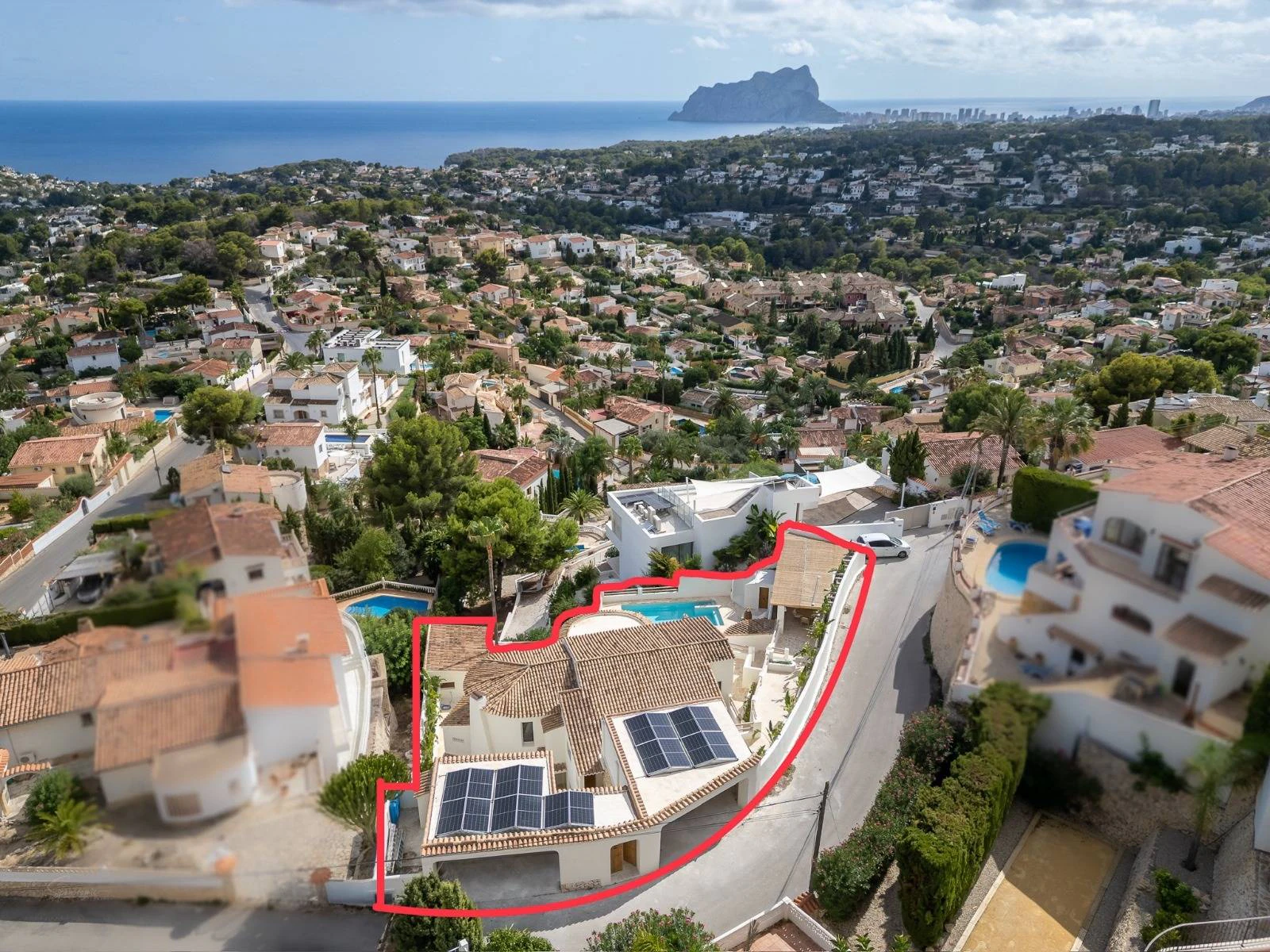 NC6650 - Luxe villa met zeezicht te koop in Benissa
