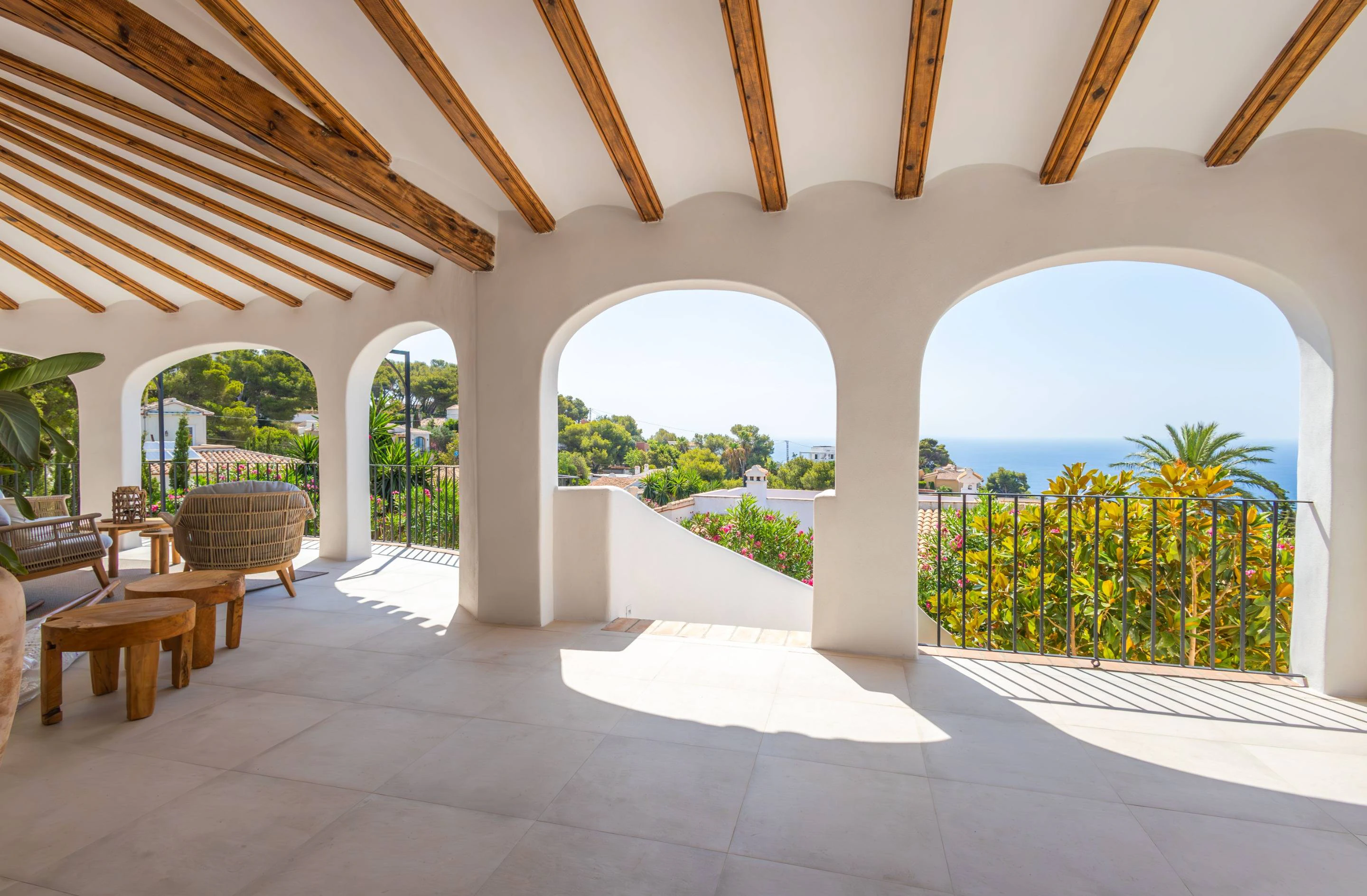 NC6655 - Villa Siesta. Onlangs gerenoveerde villa te koop in Javea met uitzicht op zee.