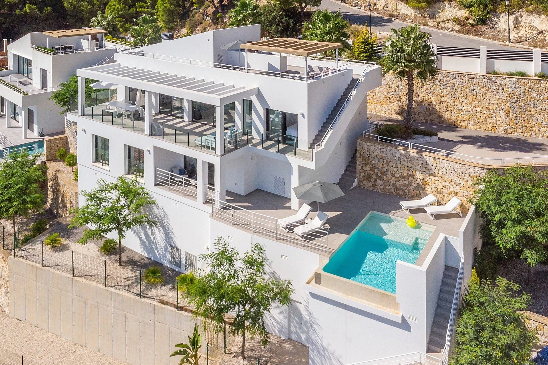NC6693 - Villa Florentine, Villa met zeezicht te koop in Altea