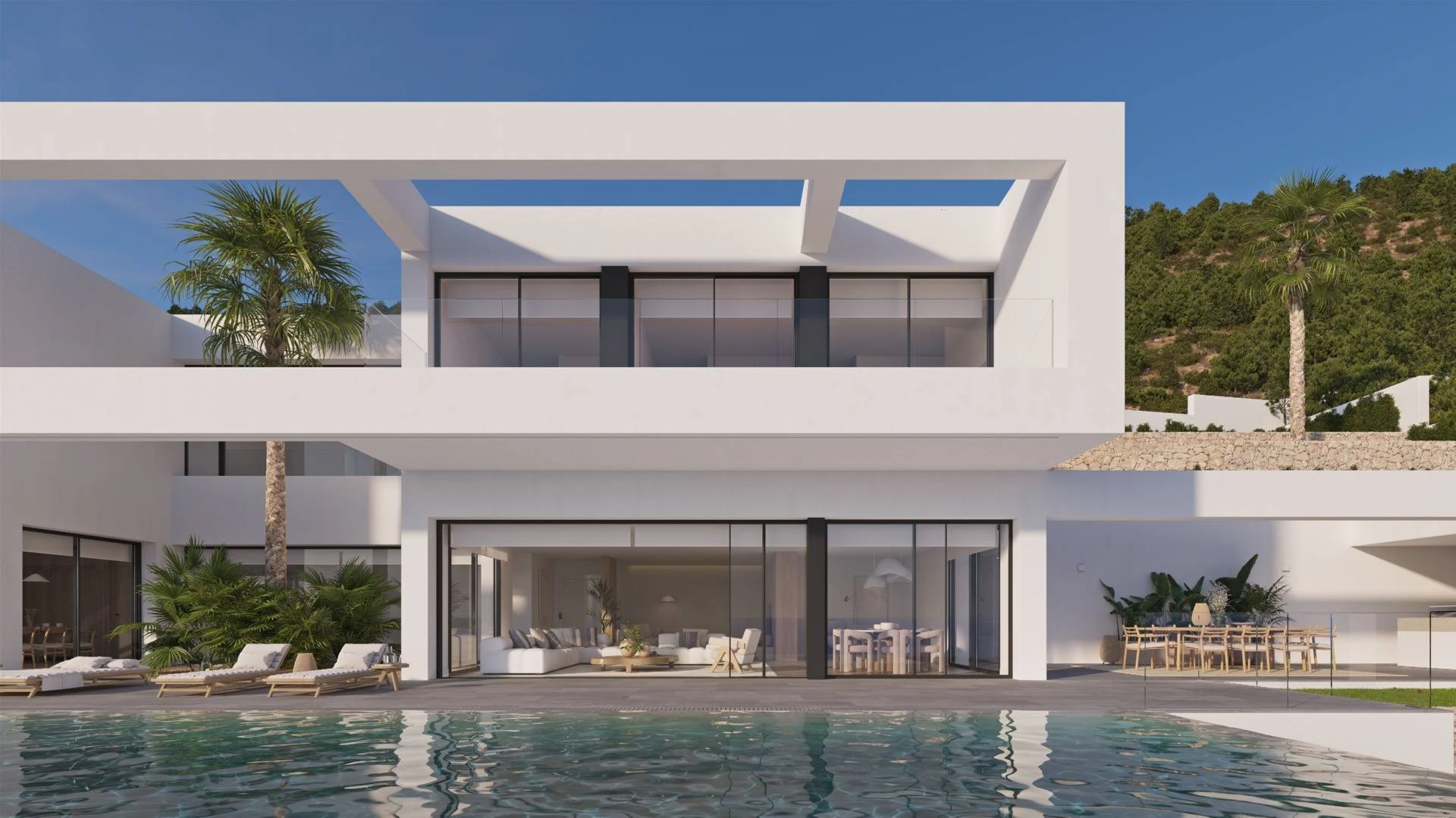DG5266 - Nieuwe villa met spectaculaire zeezichten te koop in Benissa, Costa Blanca