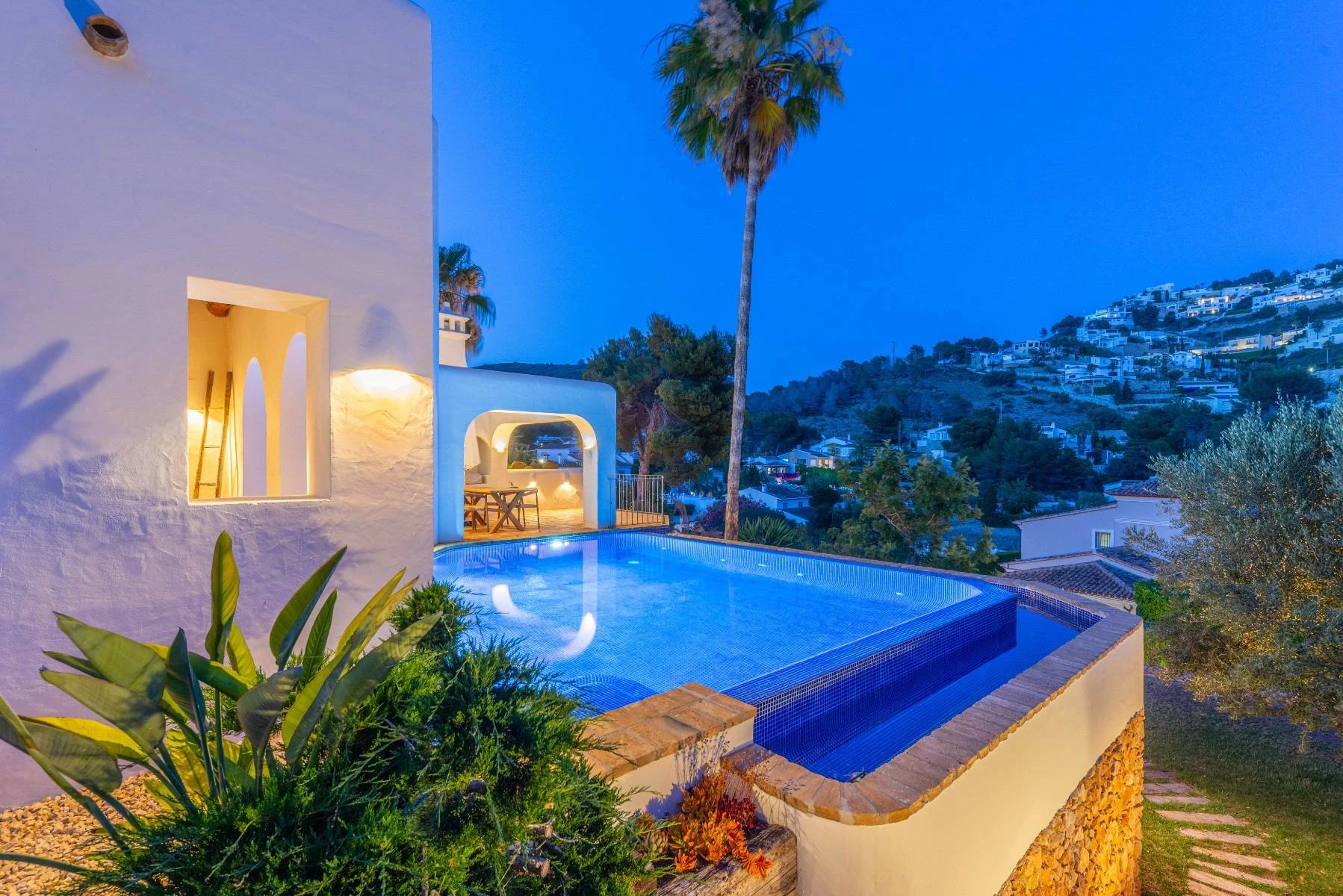 NC5264 - Villa in Mediterrane Finca Stijl met Uitzicht op Zee in Moraira