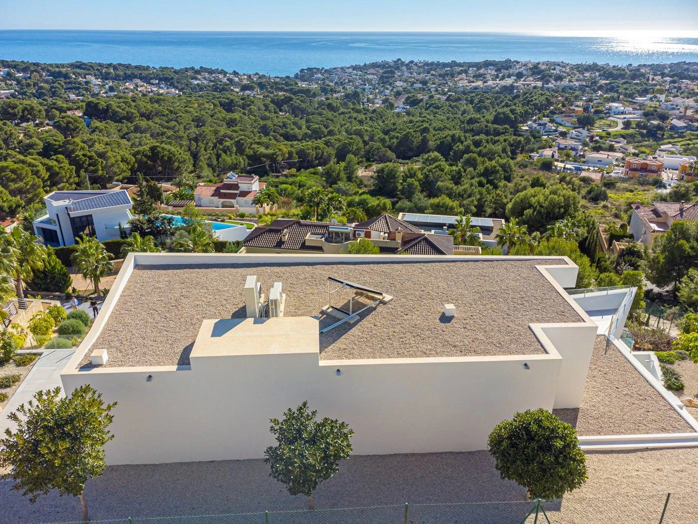 PG6349 - Villa Luna Azul - Ongelooflijk panoramisch uitzicht op zee en de Peñon de Ifach. Benissa.