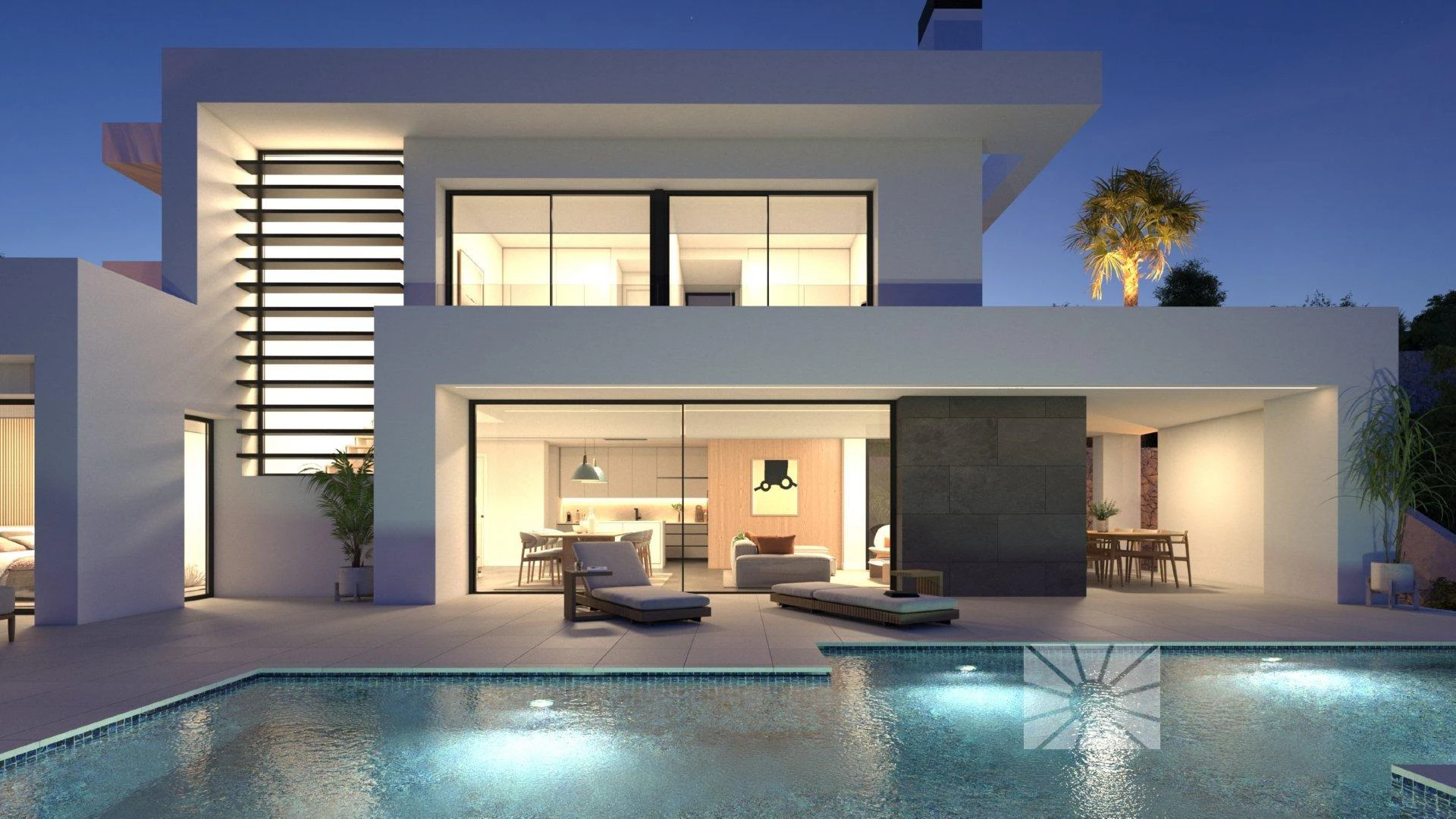 Villa con vistas al mar y piscina privada en venta en Cumbres del Sol