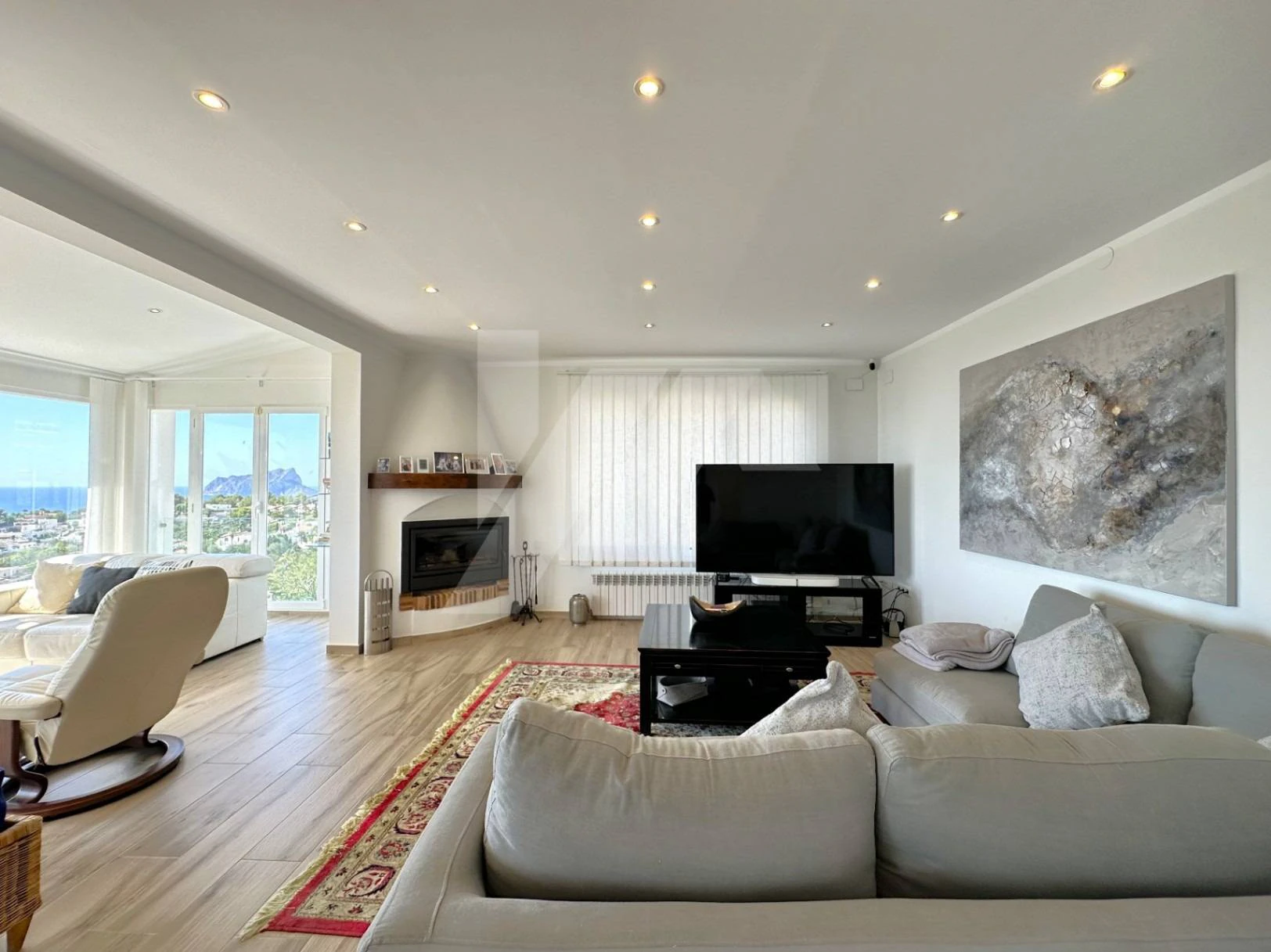 Villa Mirador. Villa en venta en Moraira con vistas panorámicas al mar.