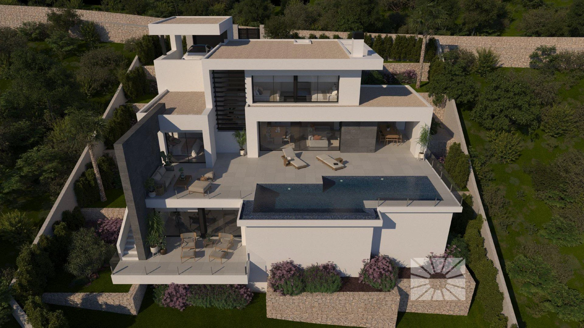 Villa con vistas al mar y piscina privada en venta en Cumbres del Sol