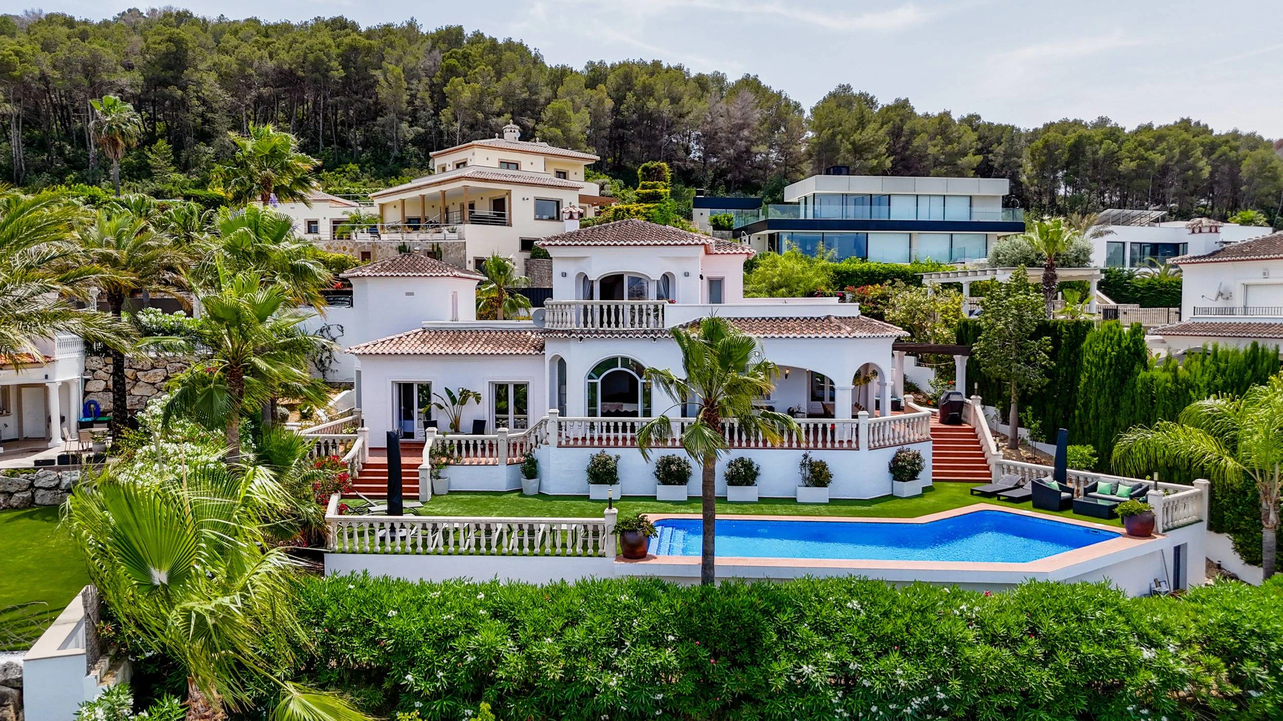 NC6697 - Villa Montgo. Villa te koop in Jávea met panoramisch uitzicht.