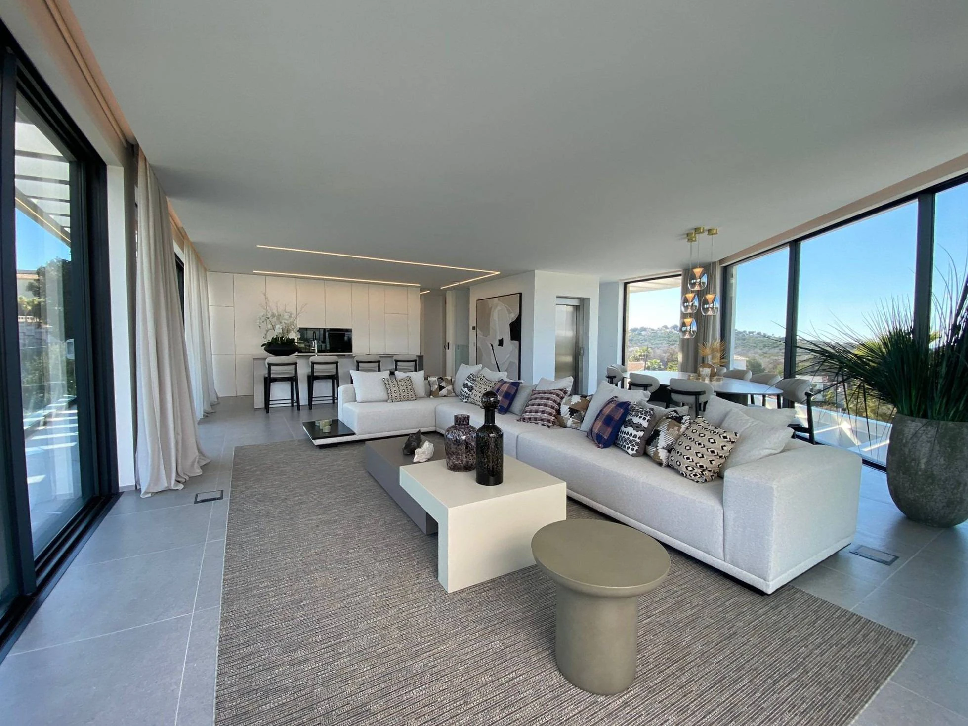 PG6714 - Villa Sagitta. Luxe villa te koop in Jávea met panoramisch uitzicht op zee.
