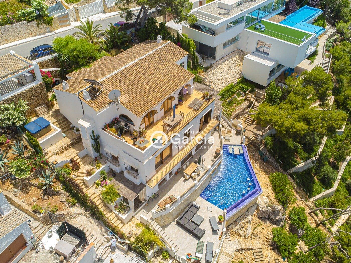 Villa en primera línea en venta en Jávea con increíbles vistas