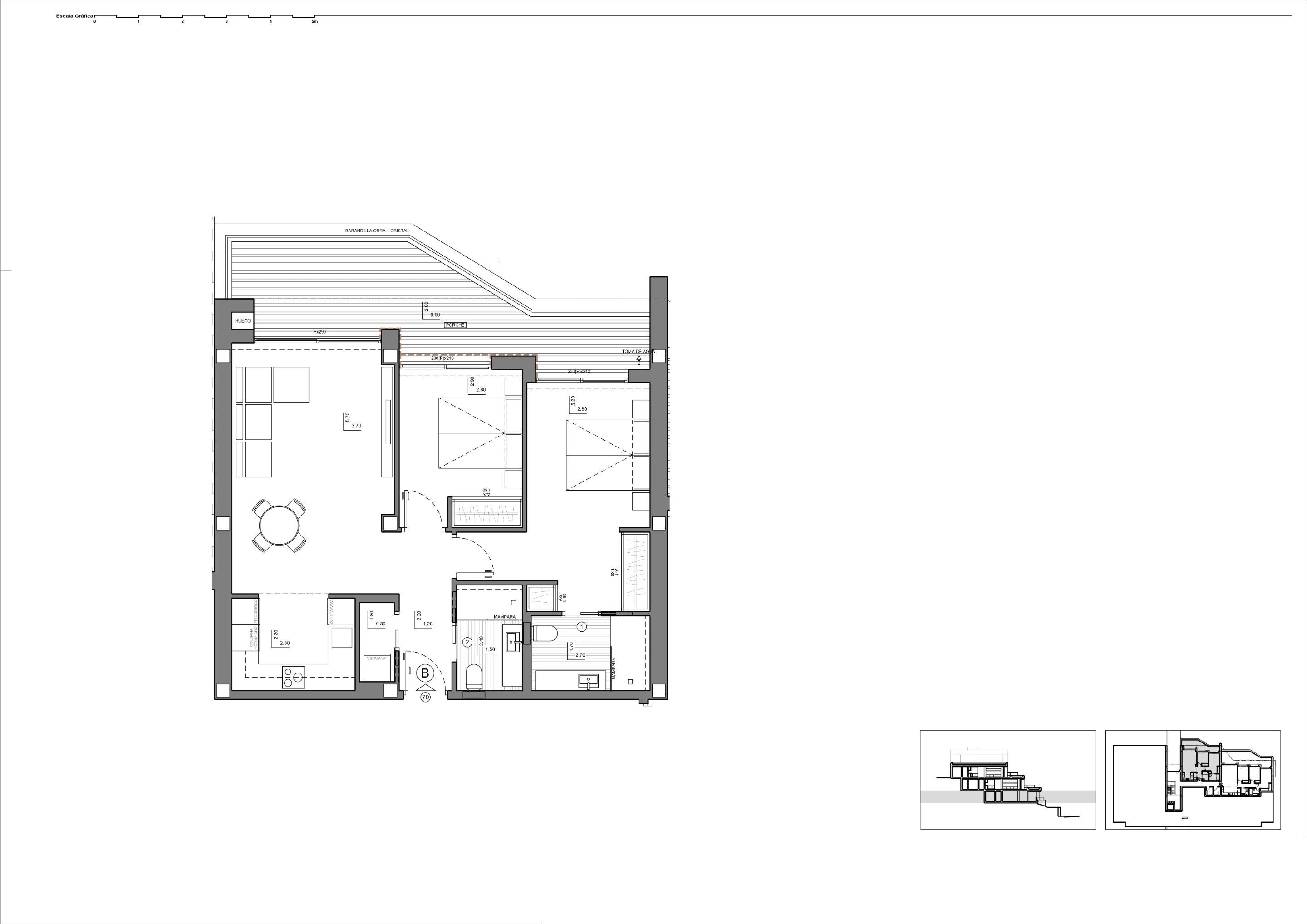 DG5298 - Volledig ingerichte appartementen met 2 en 3 slaapkamers te koop in Benitachell, Costa Blanca